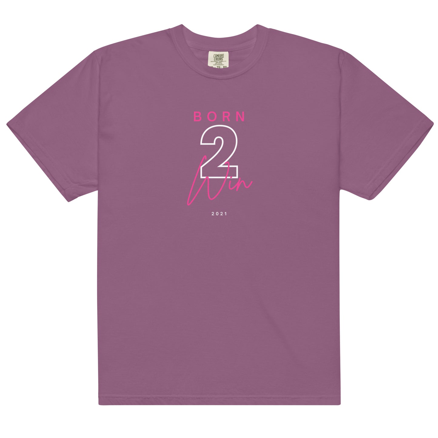 Pink Born 2 Win Short Sleeve Tee