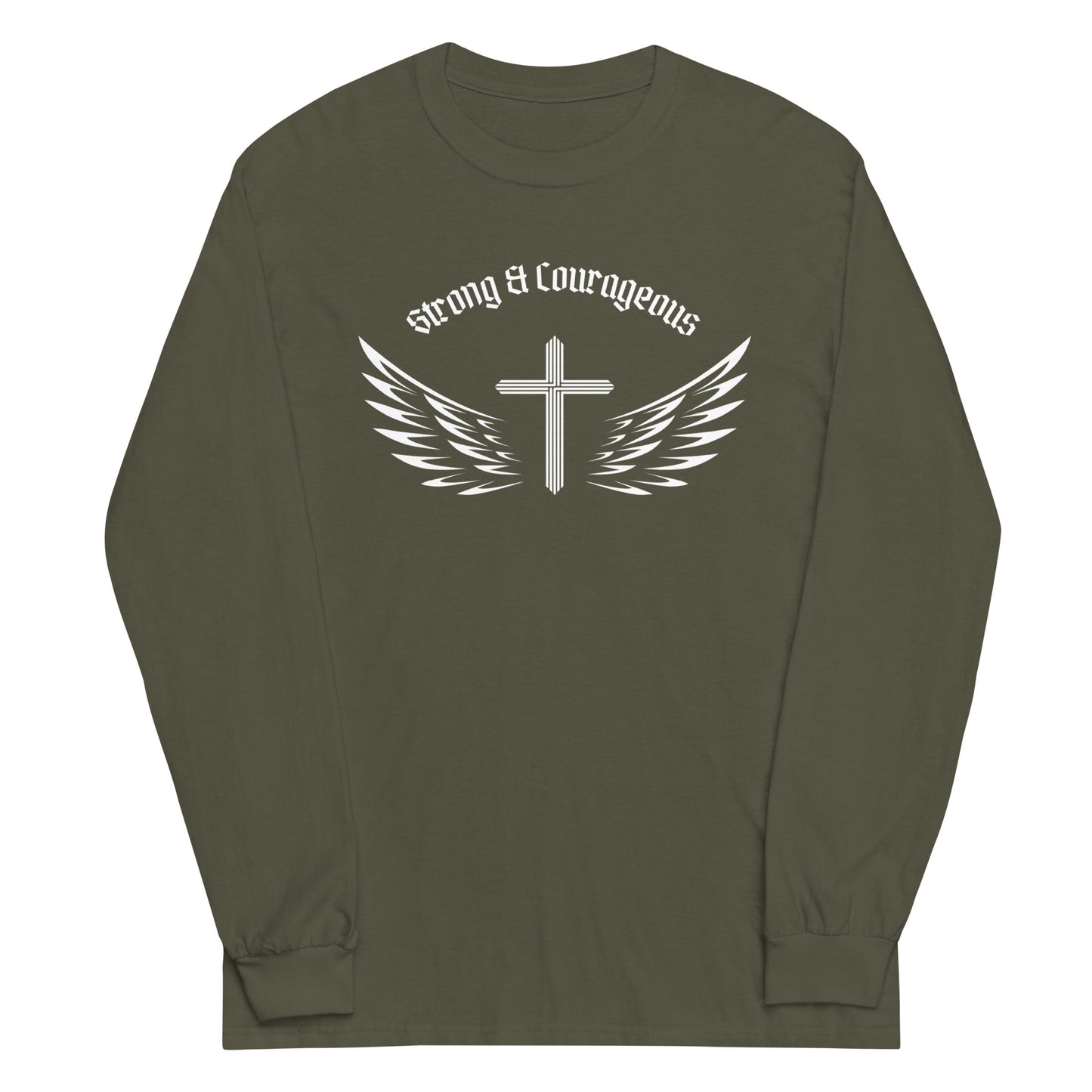 Strong & Courageous Long Sleeve Tee