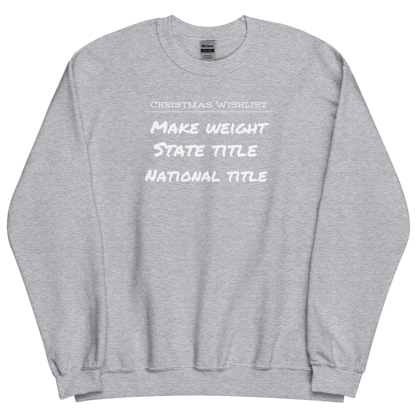 Christmas Wishlist Sweatshirt