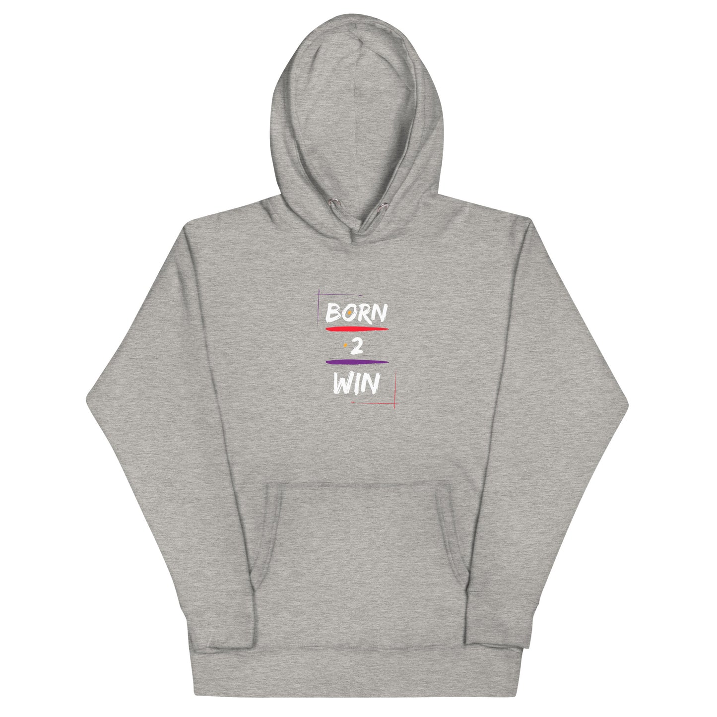 Born 2 Win Cross Colors Hoodie