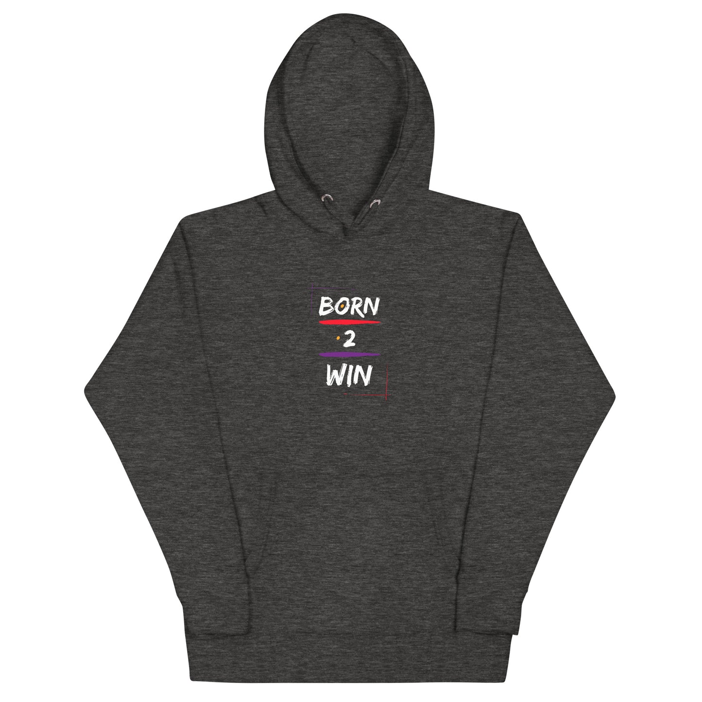 Born 2 Win Cross Colors Hoodie