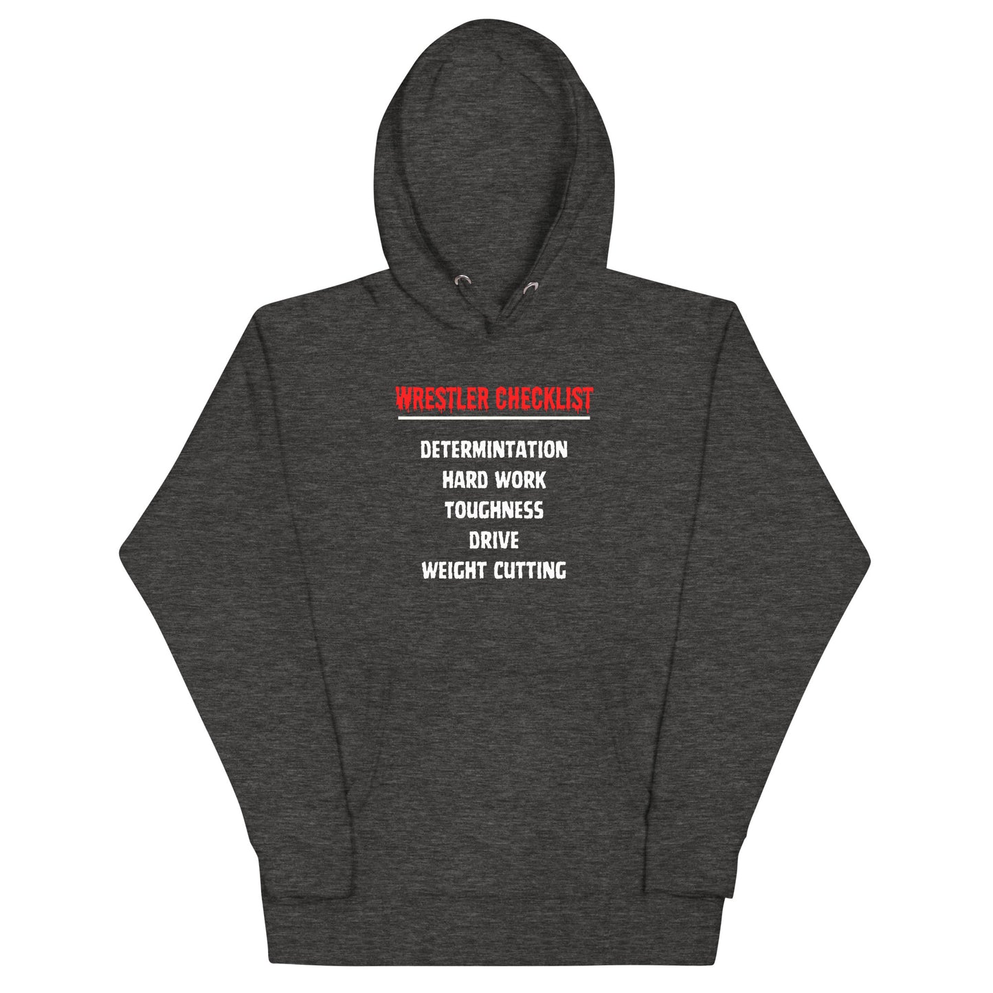 Wrestler Checklist Hoodie