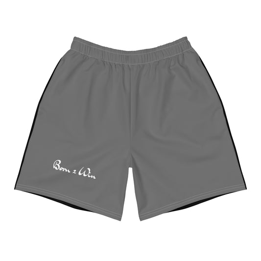Born 2 Win Split Color Athletic Shorts
