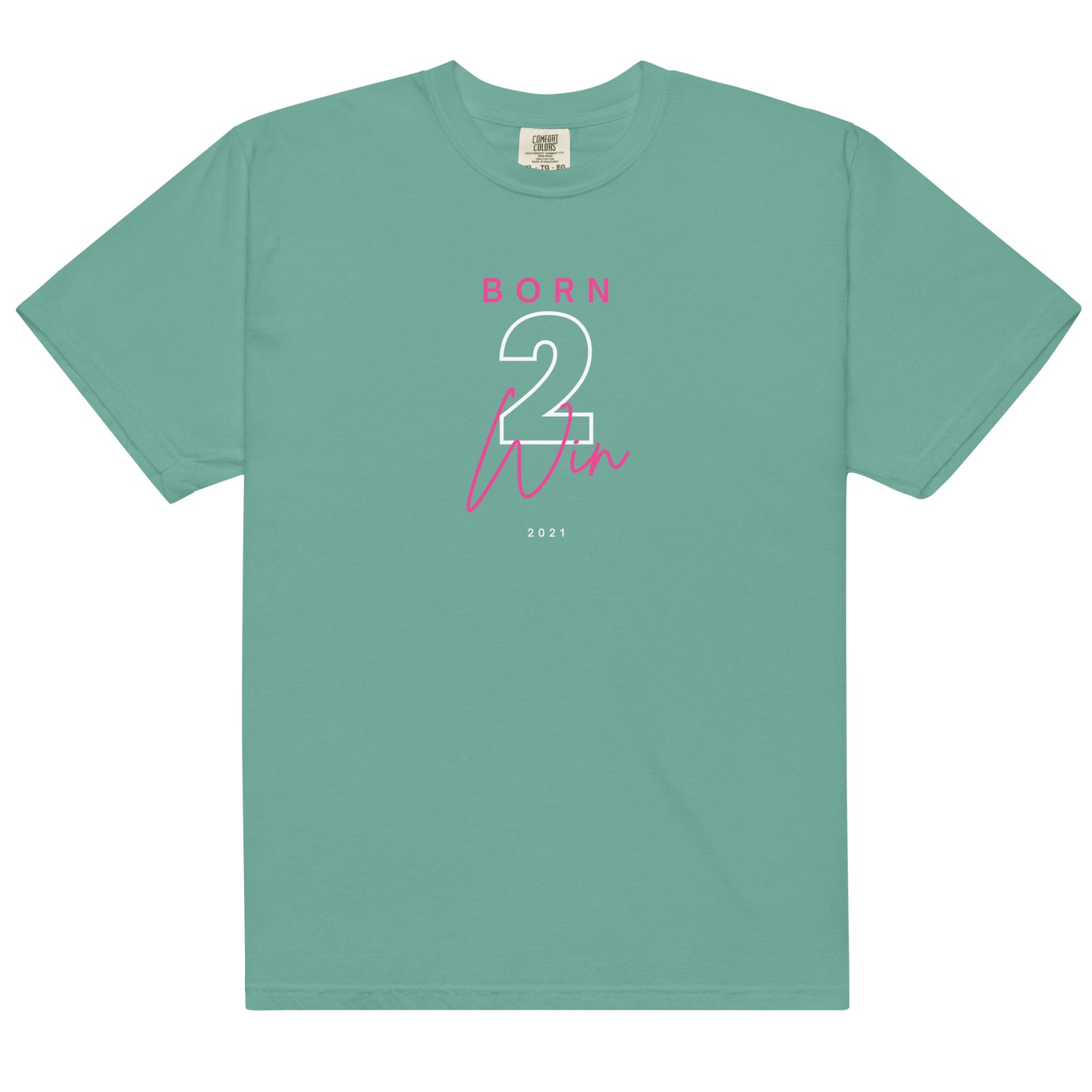 Pink Born 2 Win Short Sleeve Tee