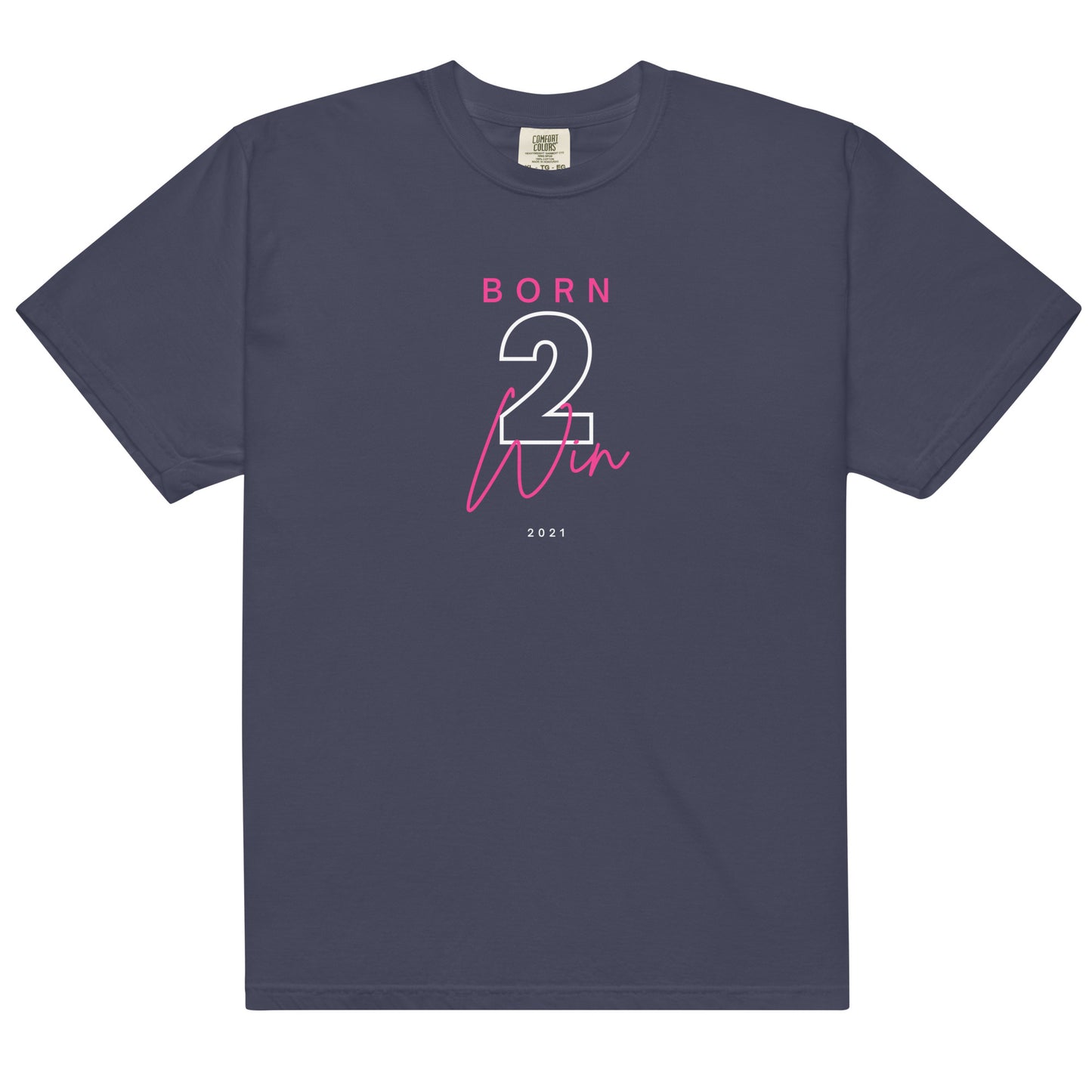 Pink Born 2 Win Short Sleeve Tee