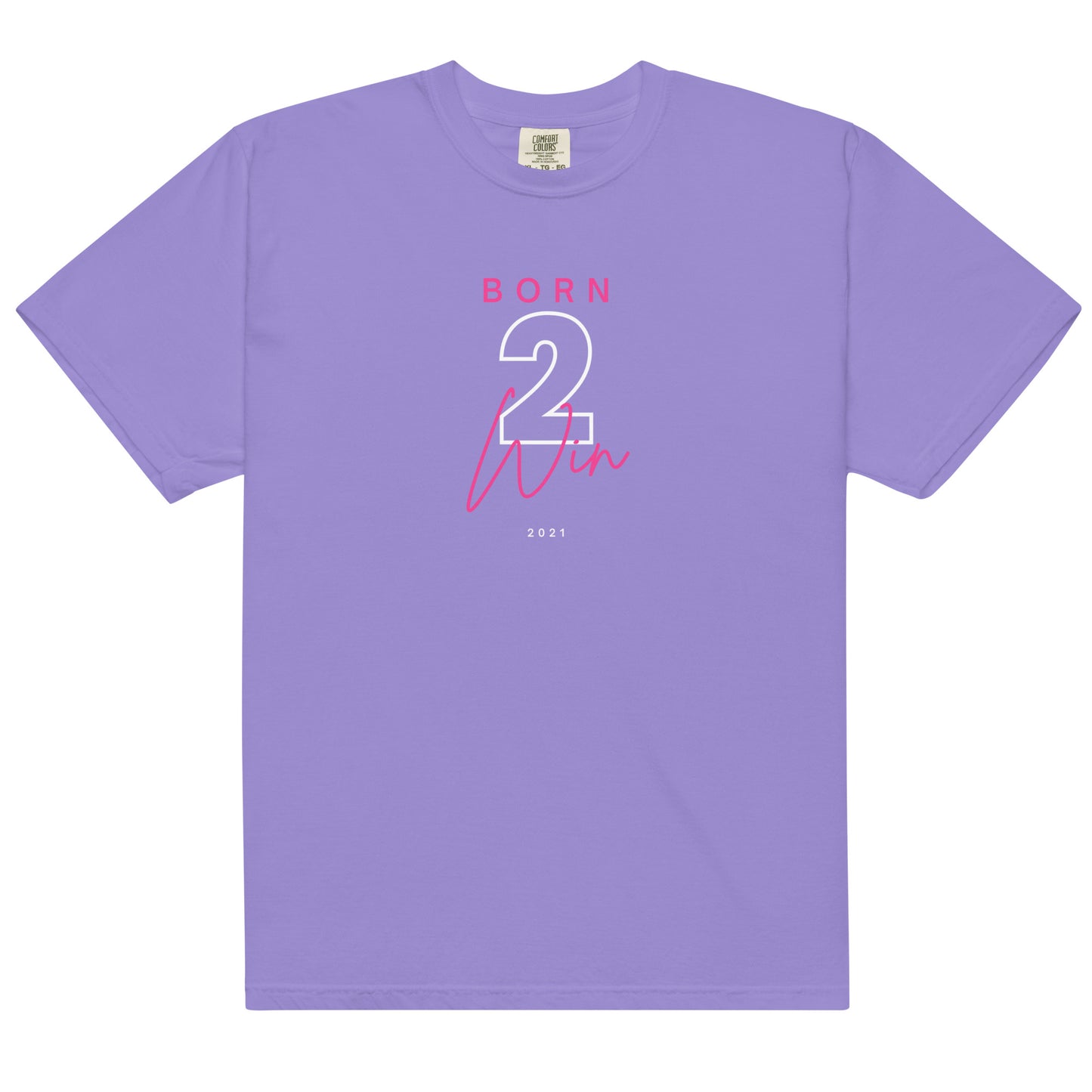 Pink Born 2 Win Short Sleeve Tee
