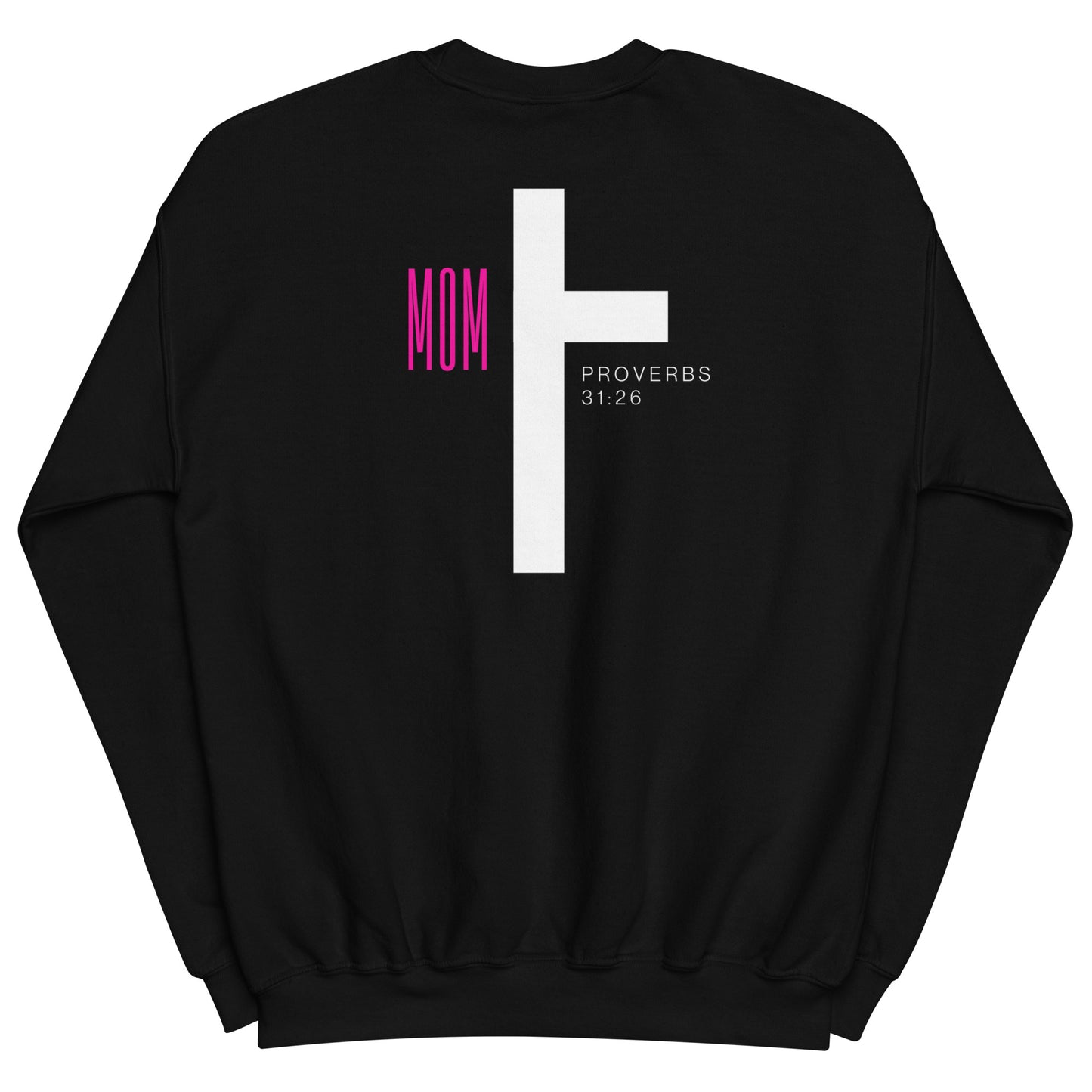 Wrestling Mom Cross Sweatshirt