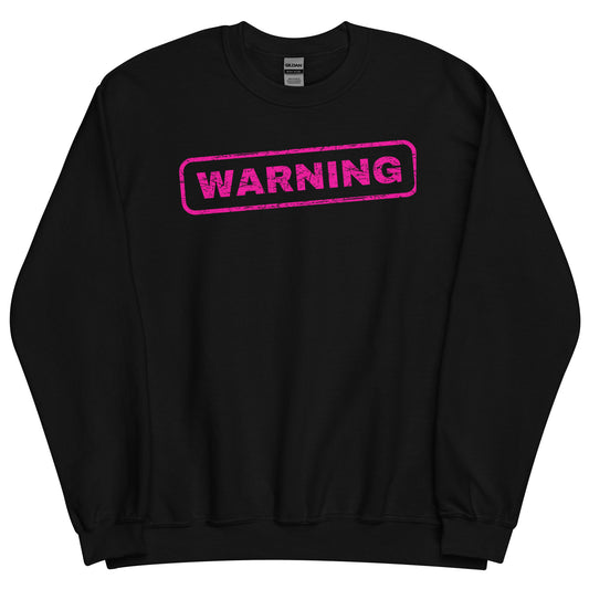 Warning Wrestling Mom Sweatshirt