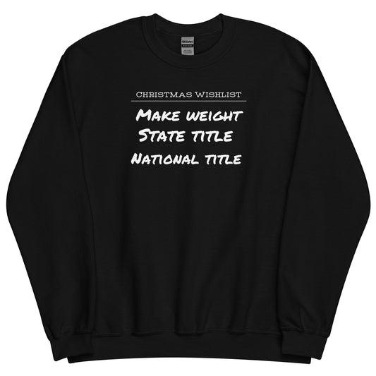 Christmas Wishlist Sweatshirt