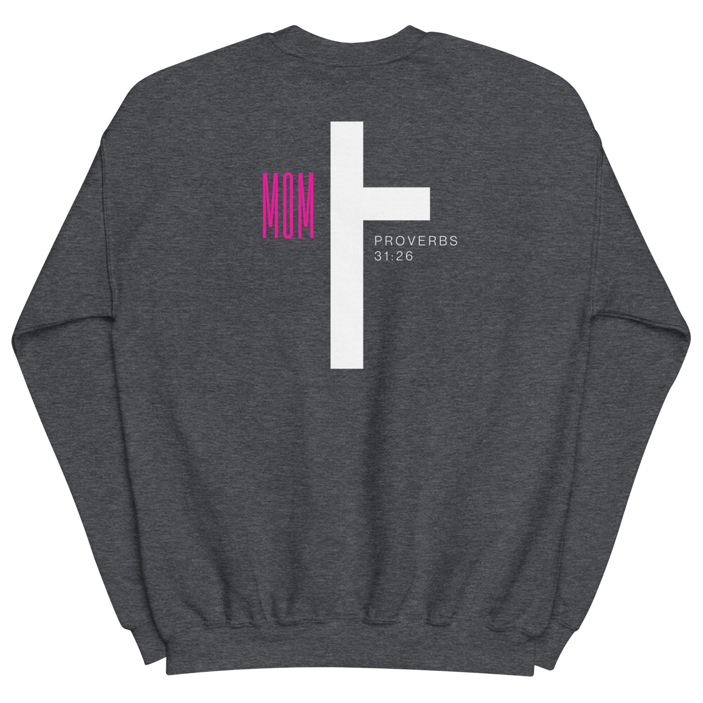 Wrestling Mom Cross Sweatshirt