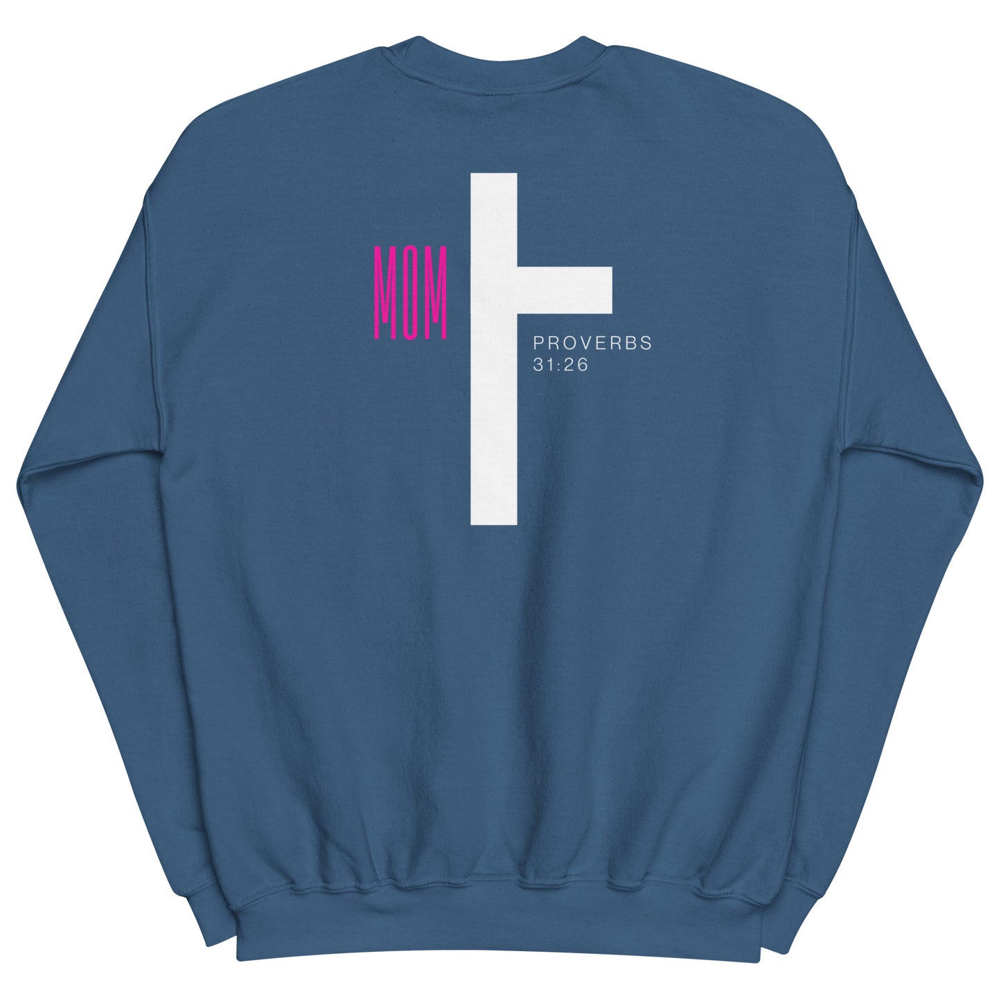 Wrestling Mom Cross Sweatshirt
