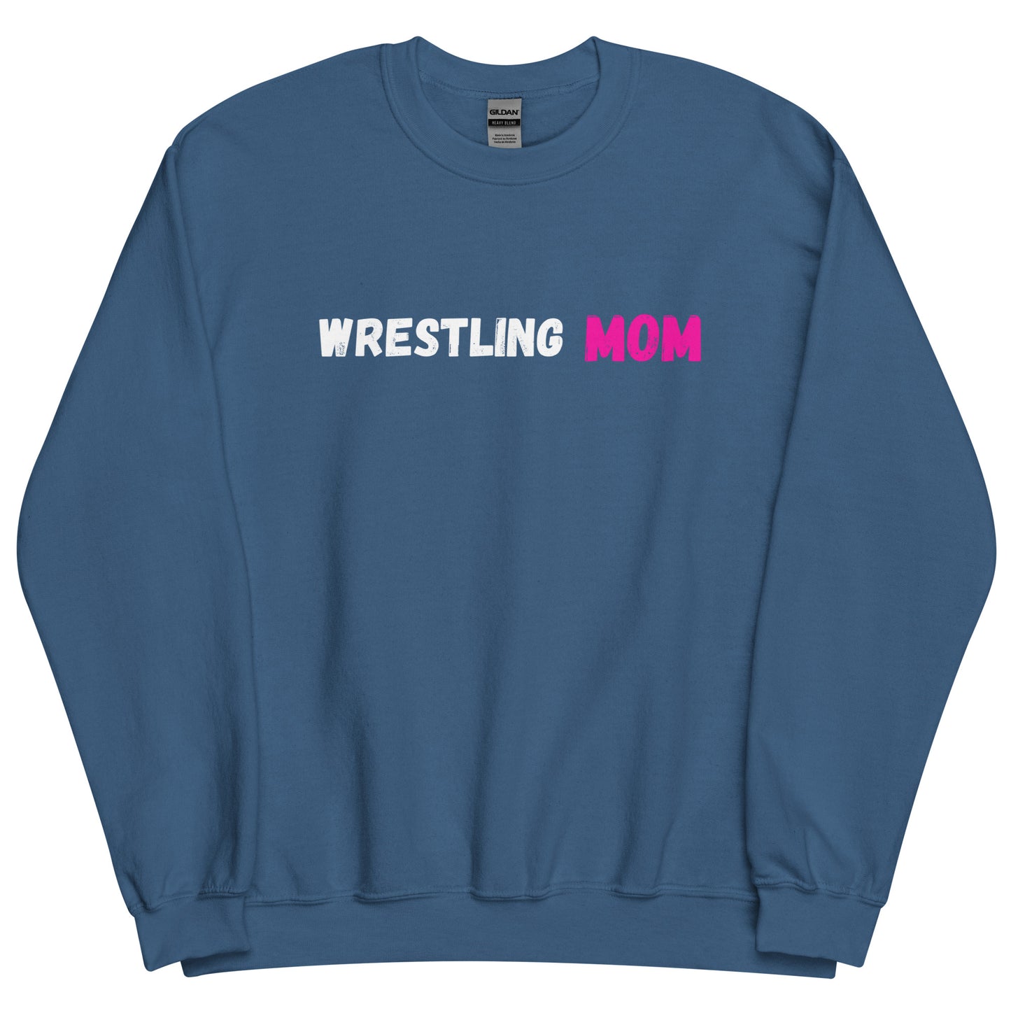 Wrestling Mom Cross Sweatshirt