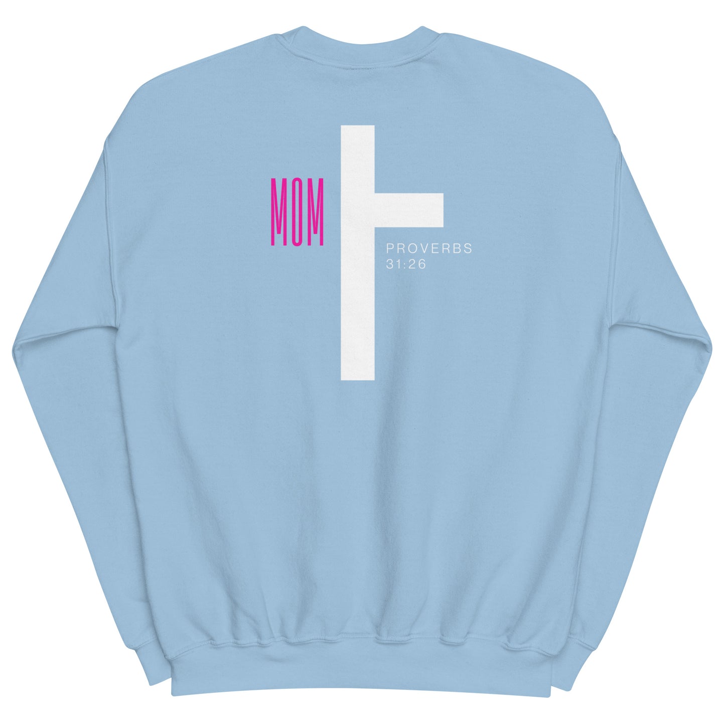Wrestling Mom Cross Sweatshirt