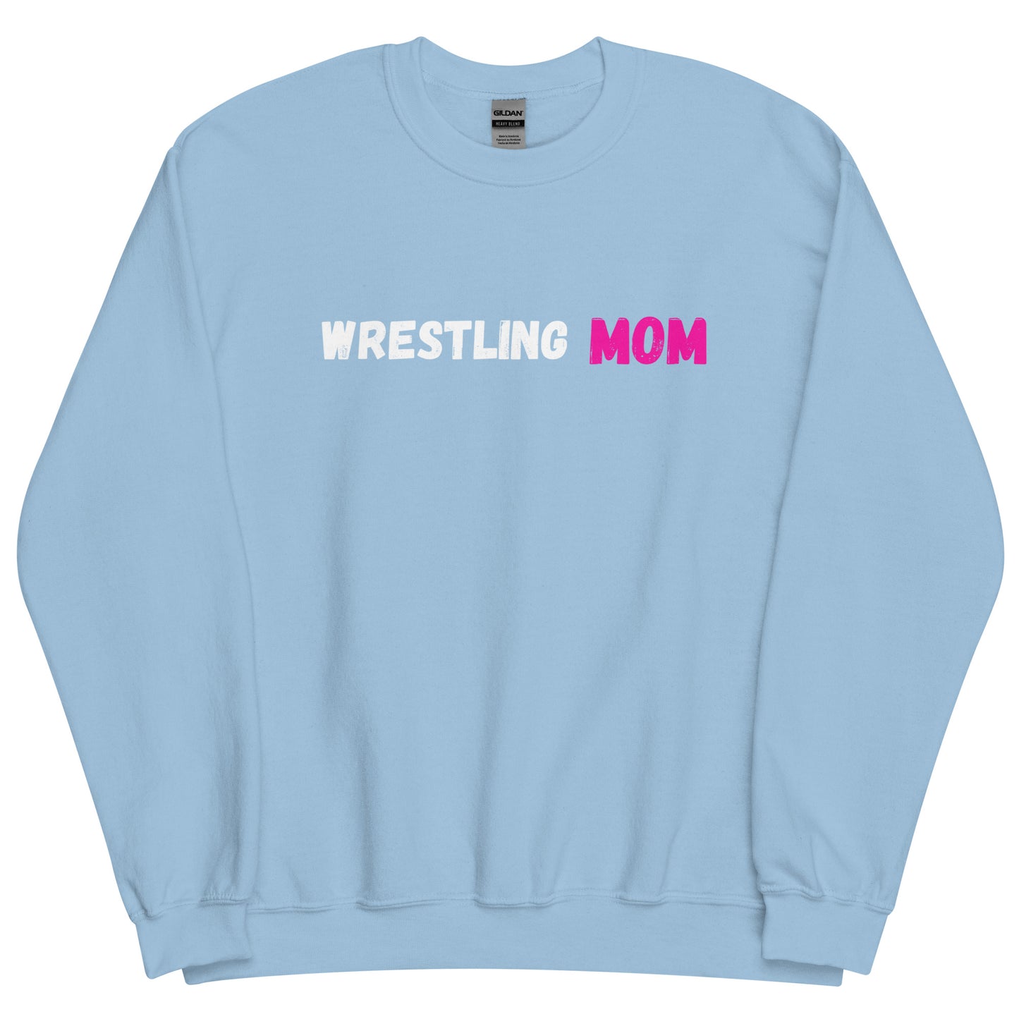 Wrestling Mom Cross Sweatshirt