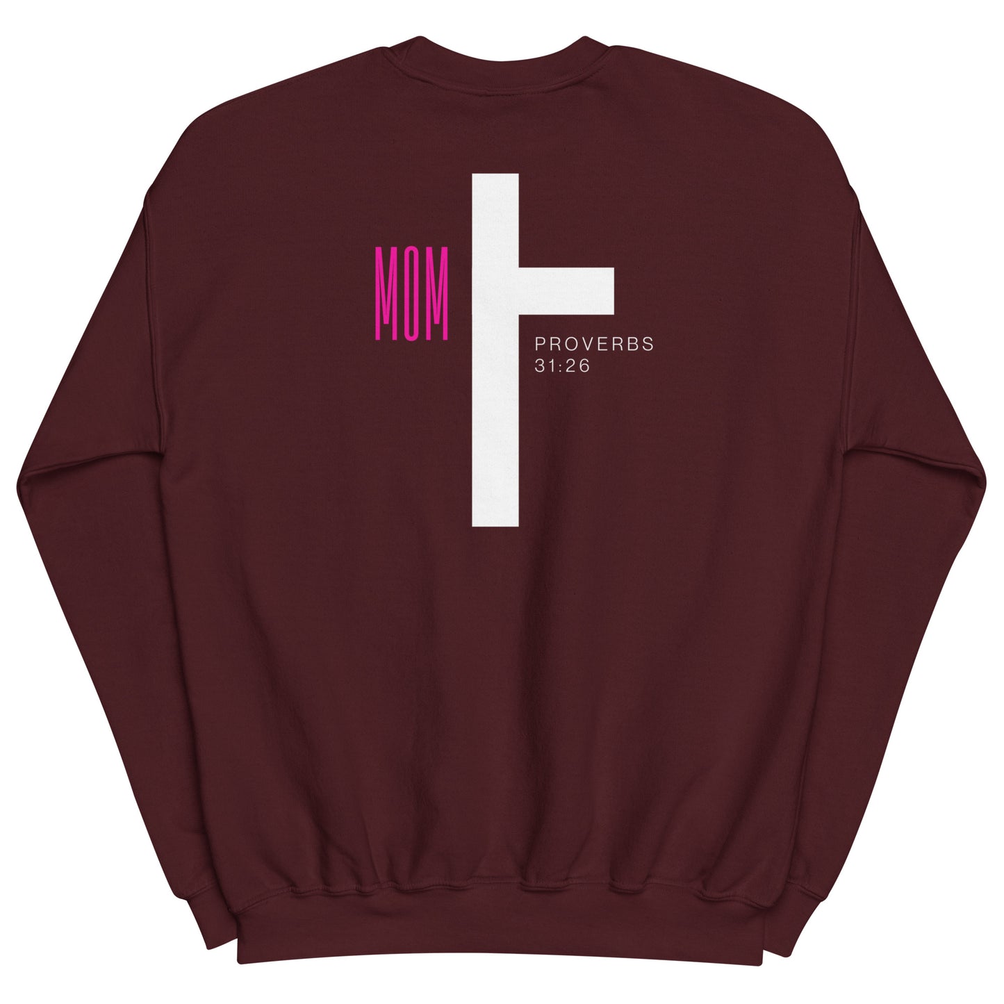 Wrestling Mom Cross Sweatshirt