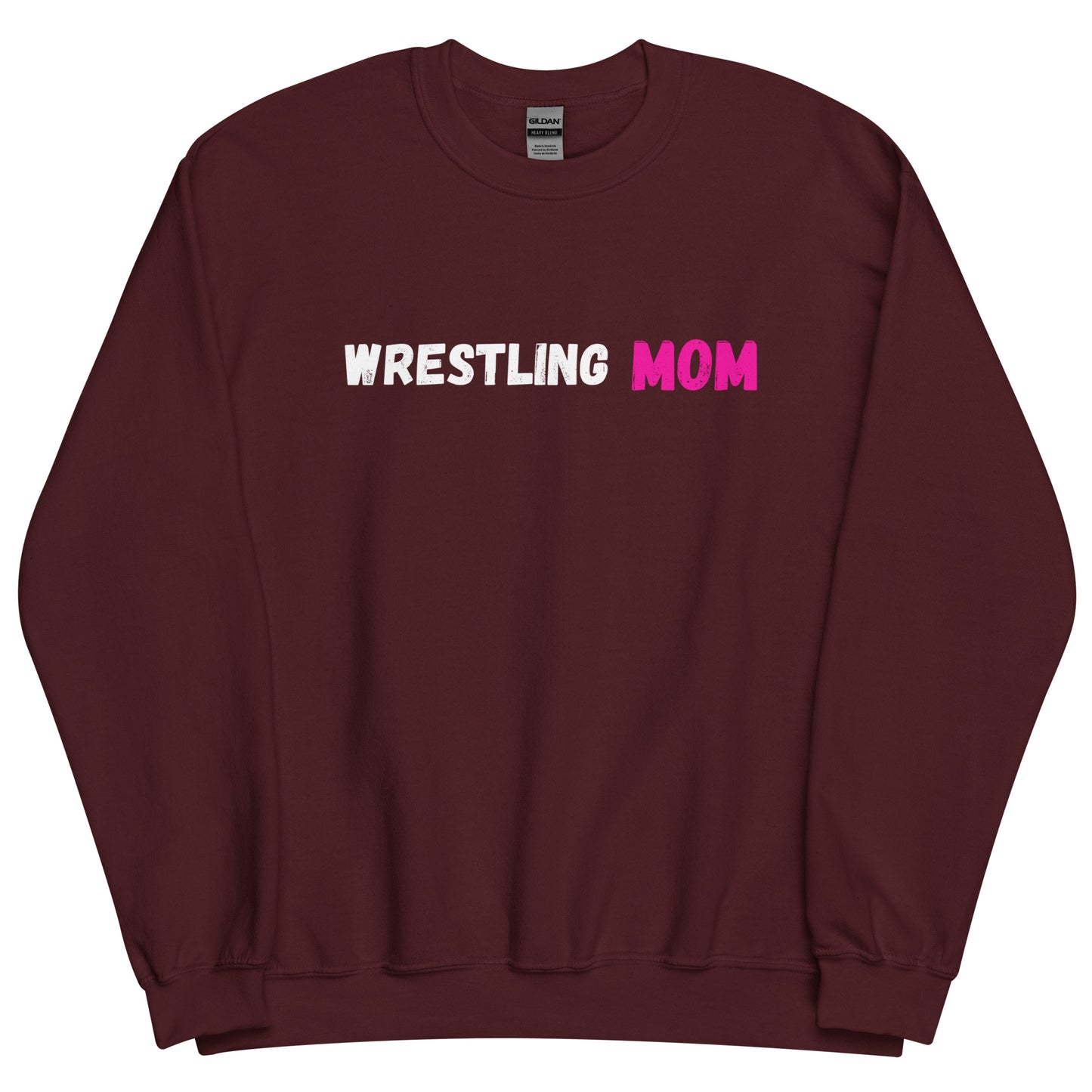 Wrestling Mom Cross Sweatshirt