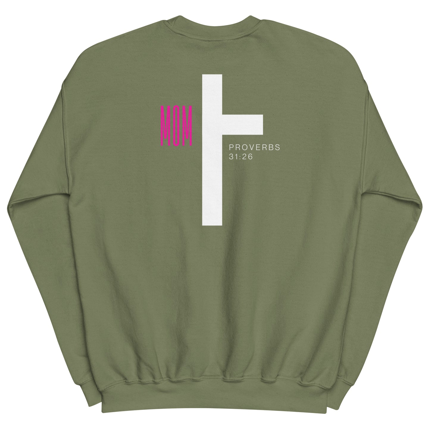 Wrestling Mom Cross Sweatshirt