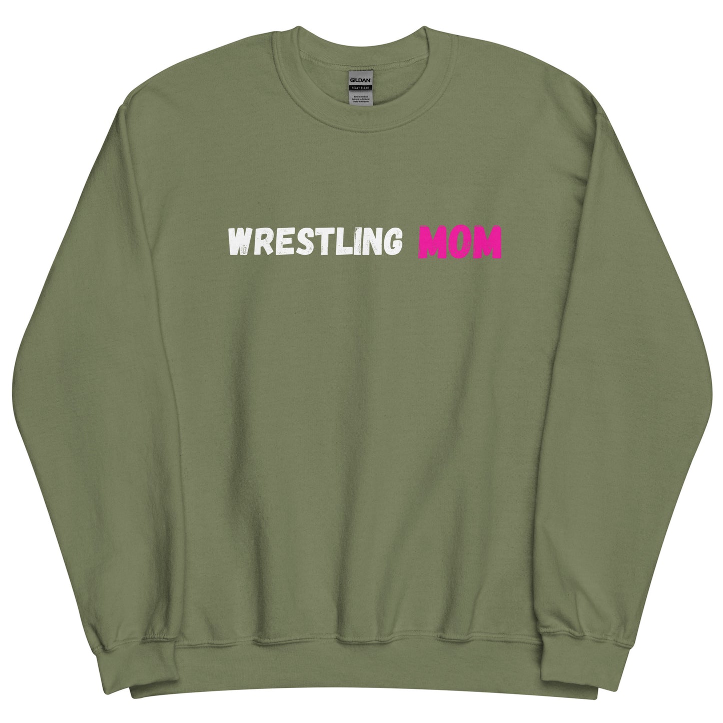 Wrestling Mom Cross Sweatshirt