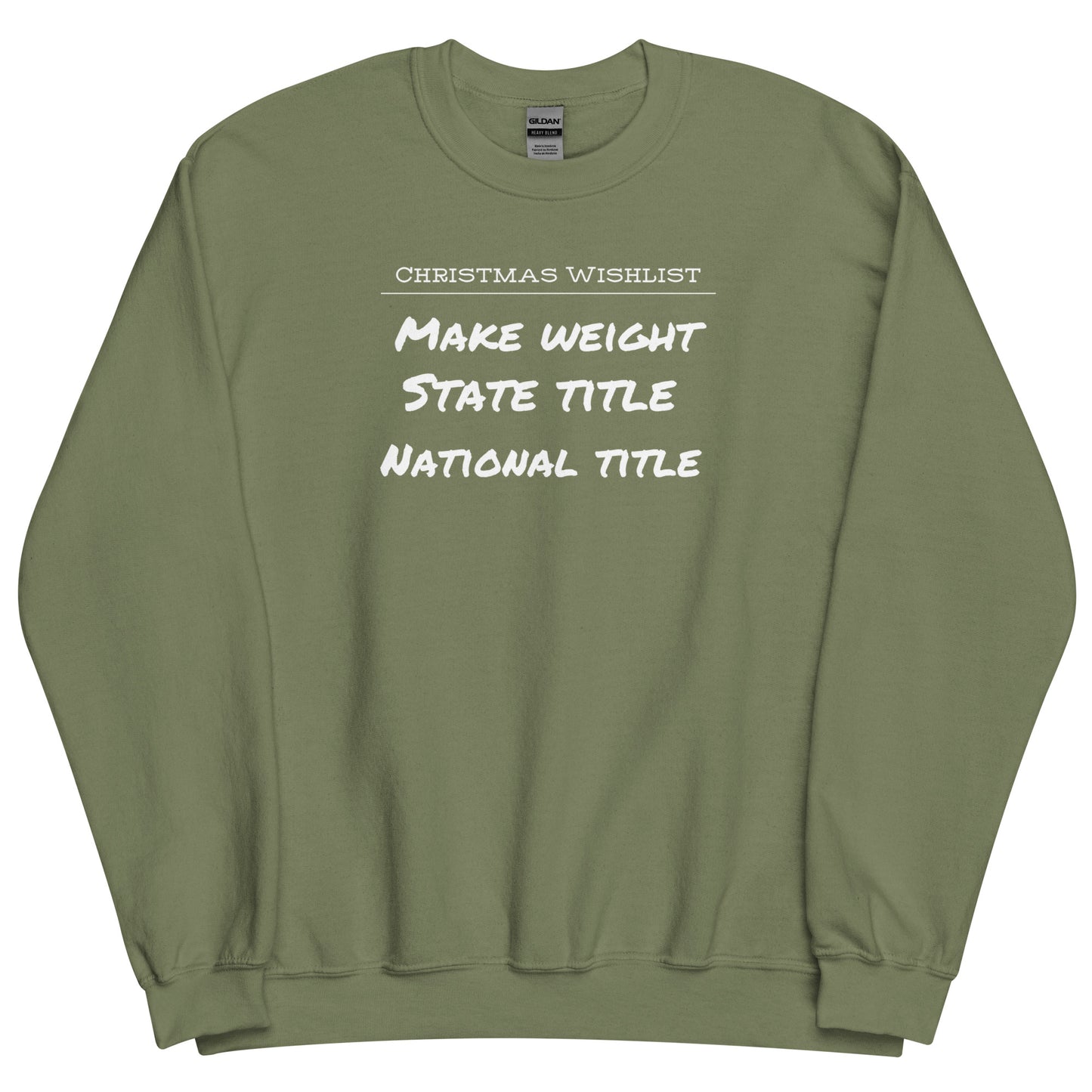 Christmas Wishlist Sweatshirt