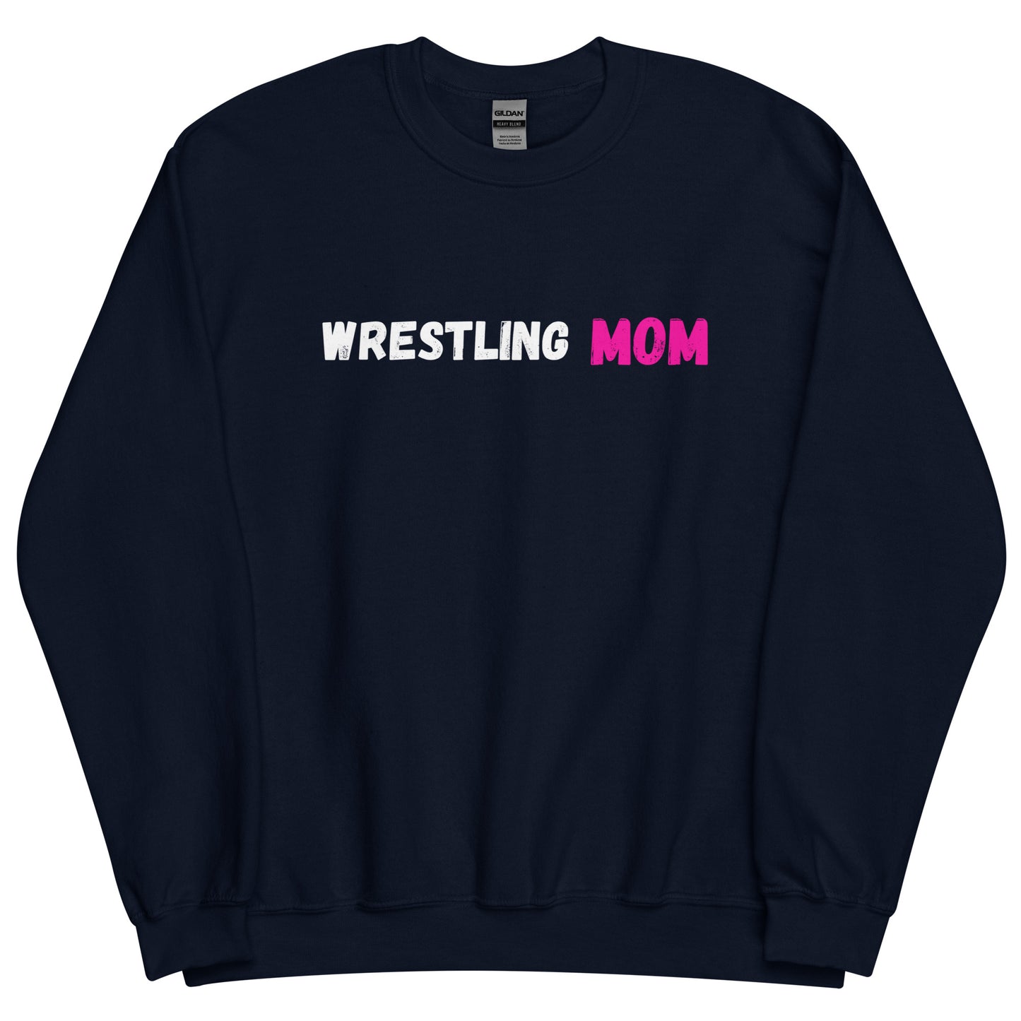 Wrestling Mom Cross Sweatshirt