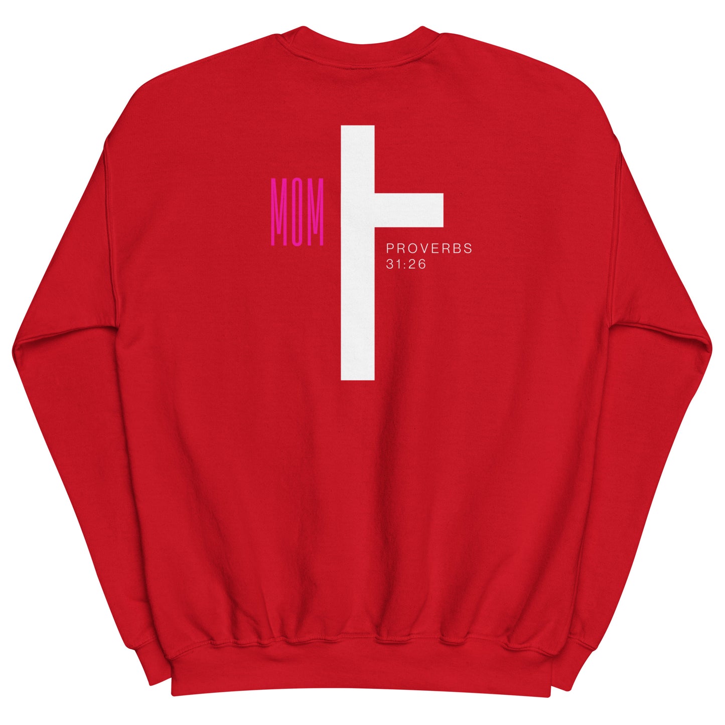 Wrestling Mom Cross Sweatshirt