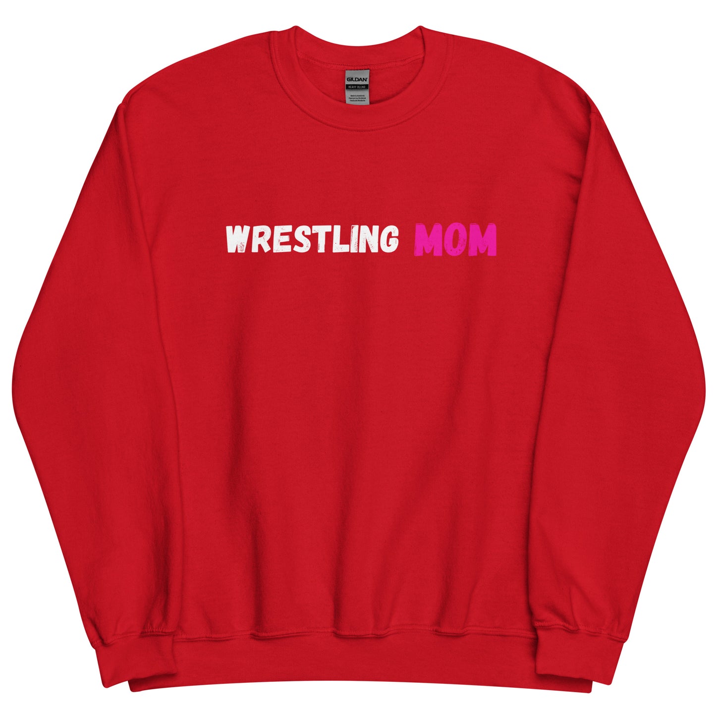 Wrestling Mom Cross Sweatshirt