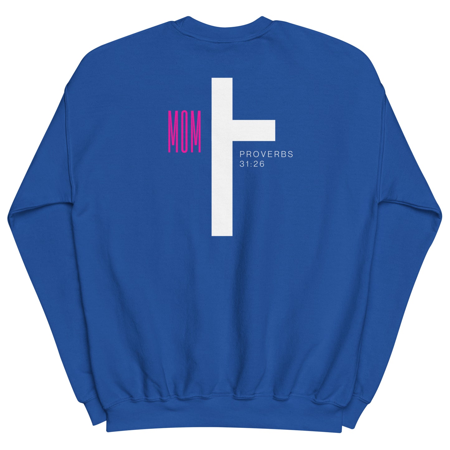 Wrestling Mom Cross Sweatshirt