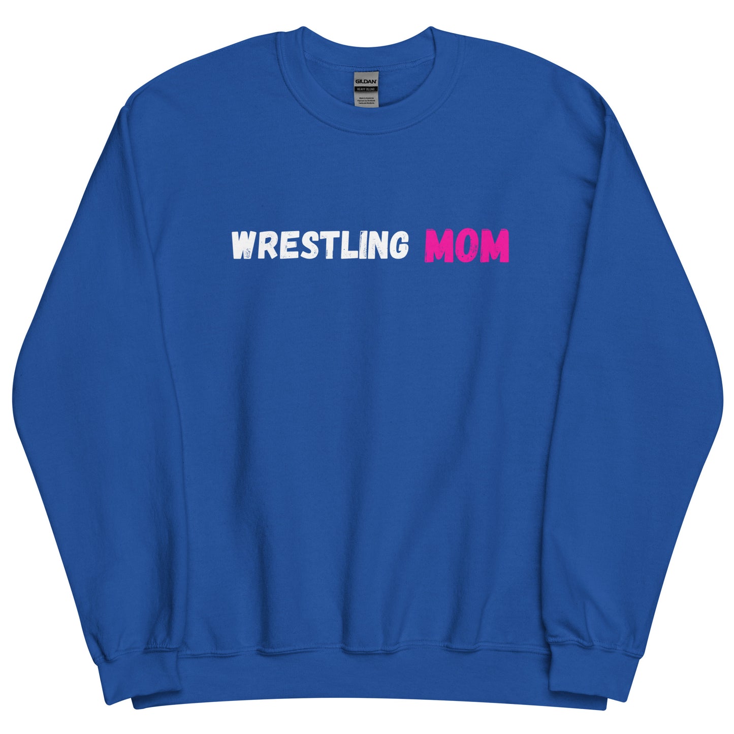 Wrestling Mom Cross Sweatshirt