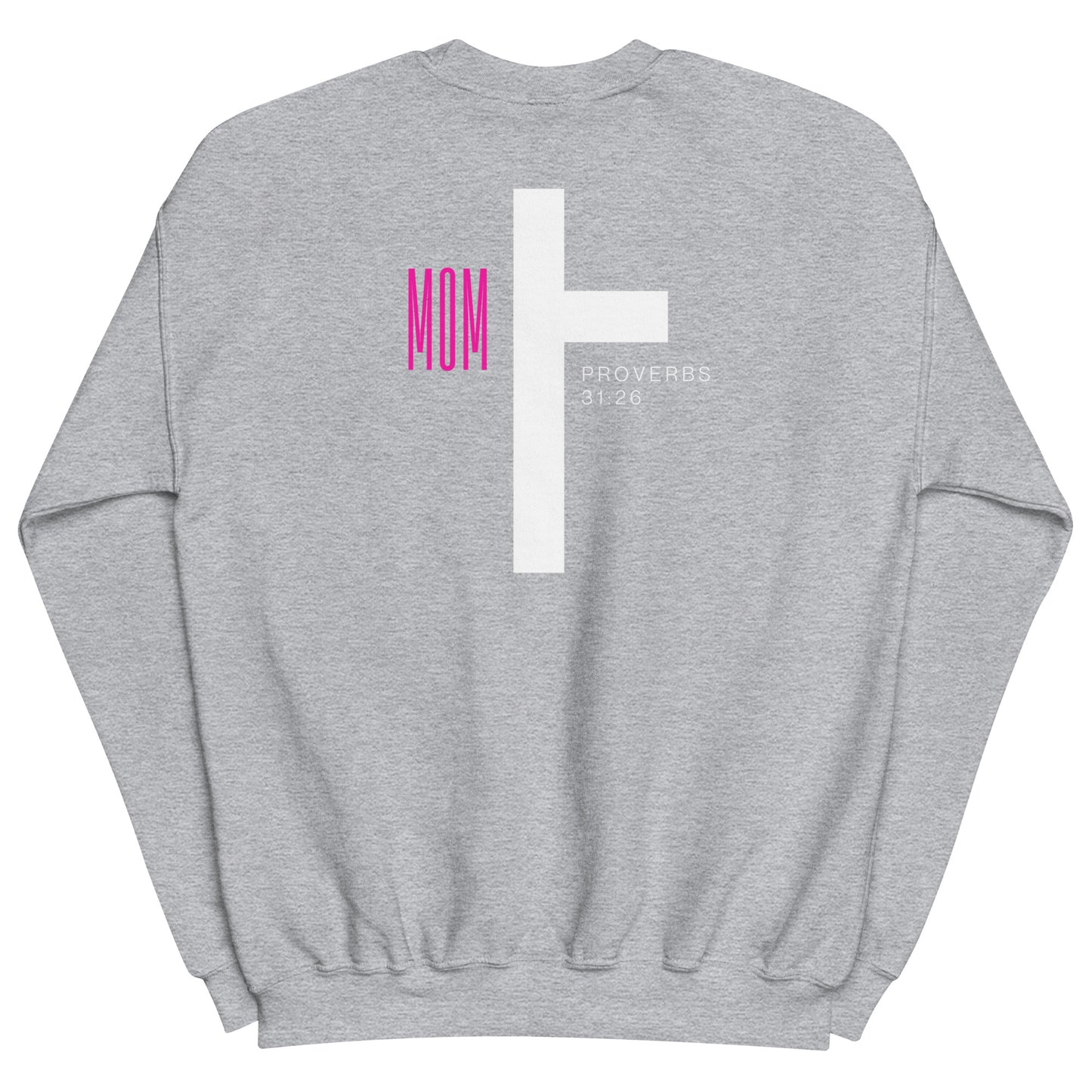 Wrestling Mom Cross Sweatshirt