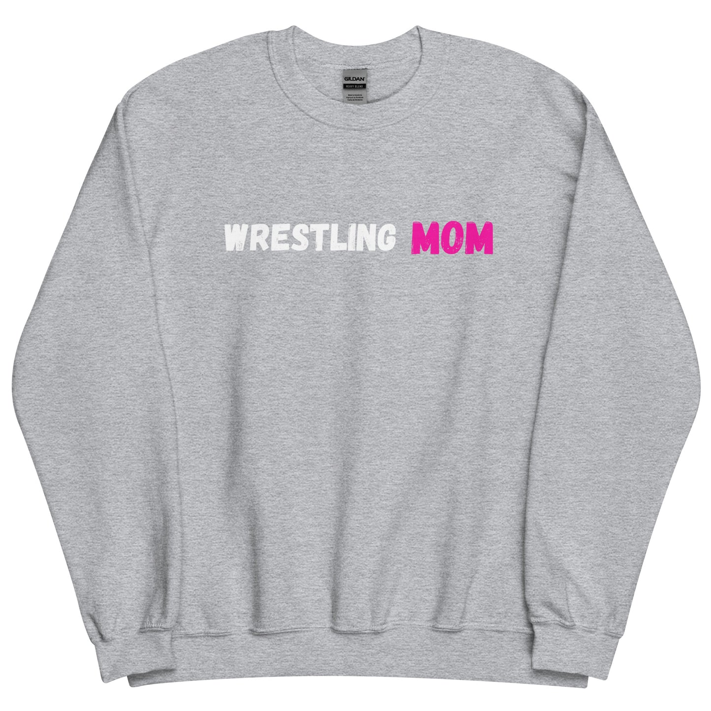Wrestling Mom Cross Sweatshirt