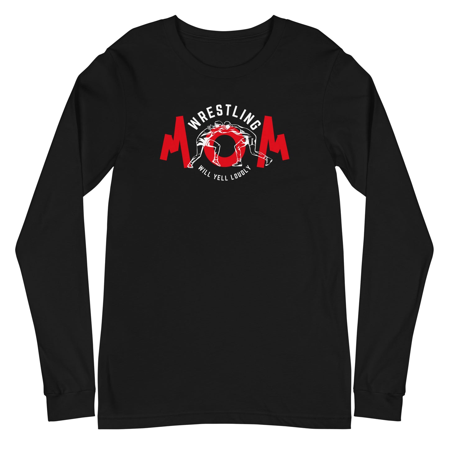 Wrestling Mom Long Sleeve Tee
