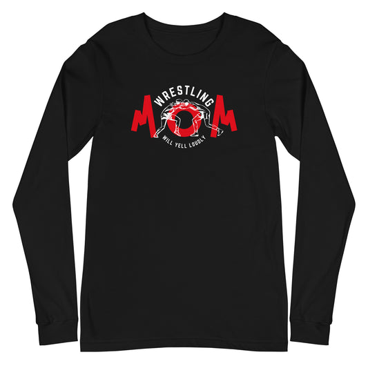 Wrestling Mom Long Sleeve Tee