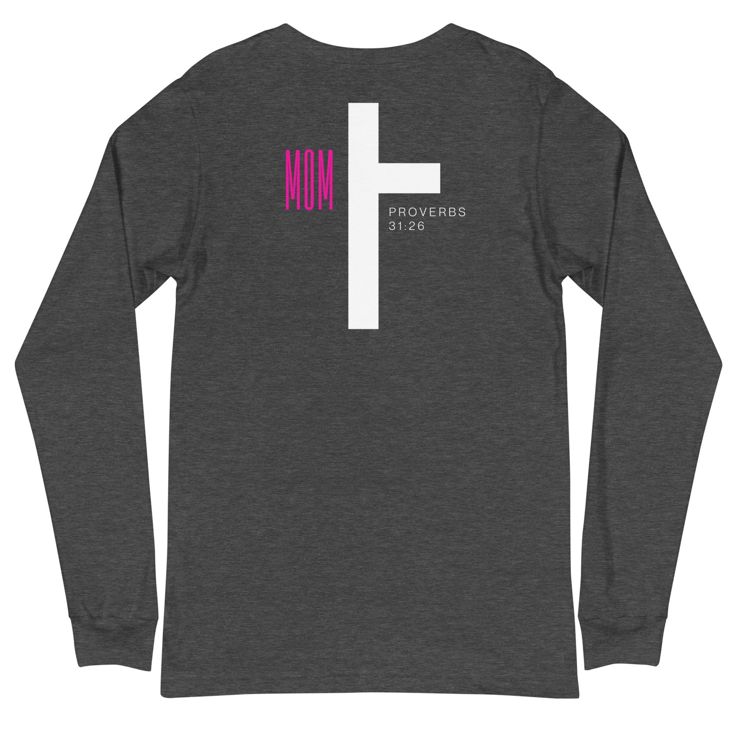 Wrestling Mom Cross Long Sleeve Tee