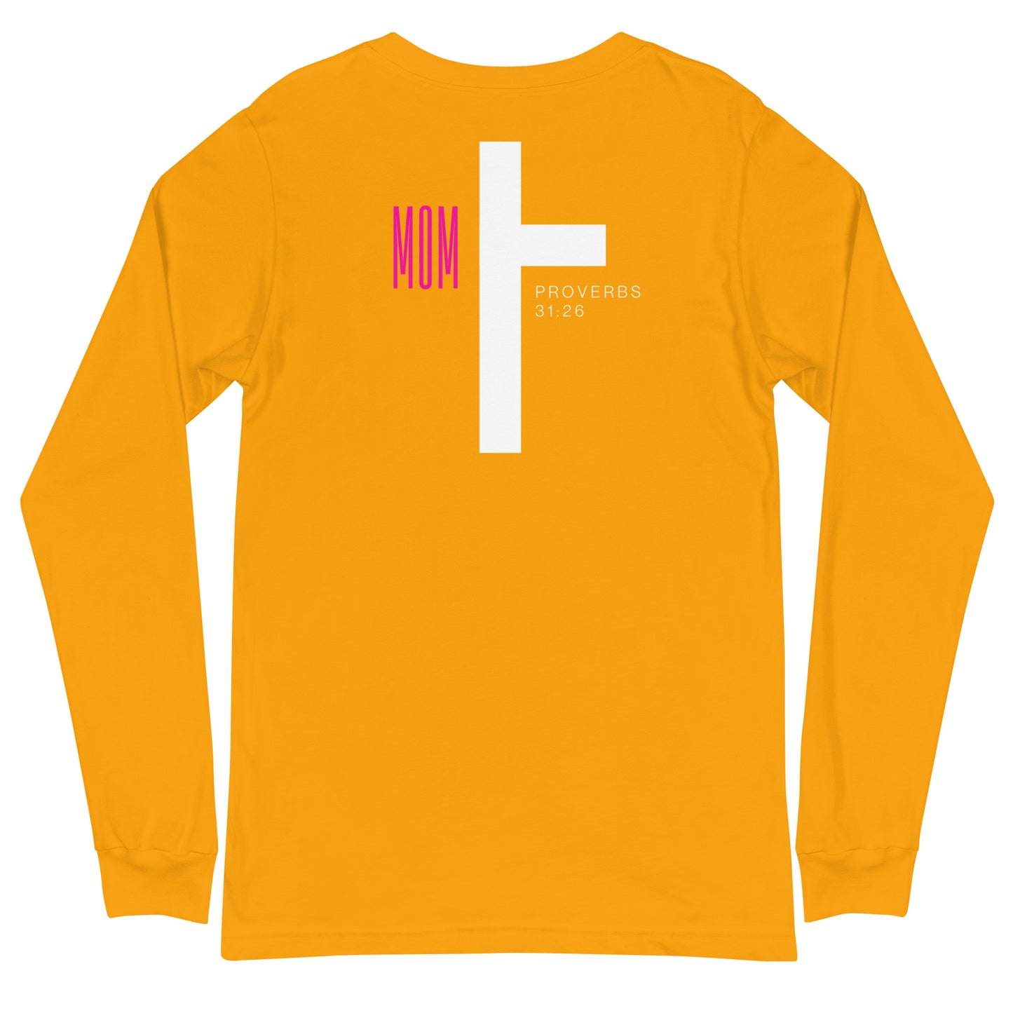 Wrestling Mom Cross Long Sleeve Tee