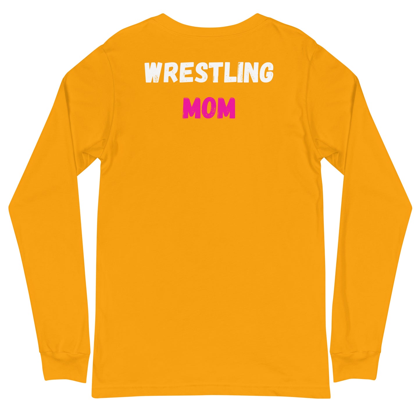 Warning Wrestling Mom Long Sleeve Tee