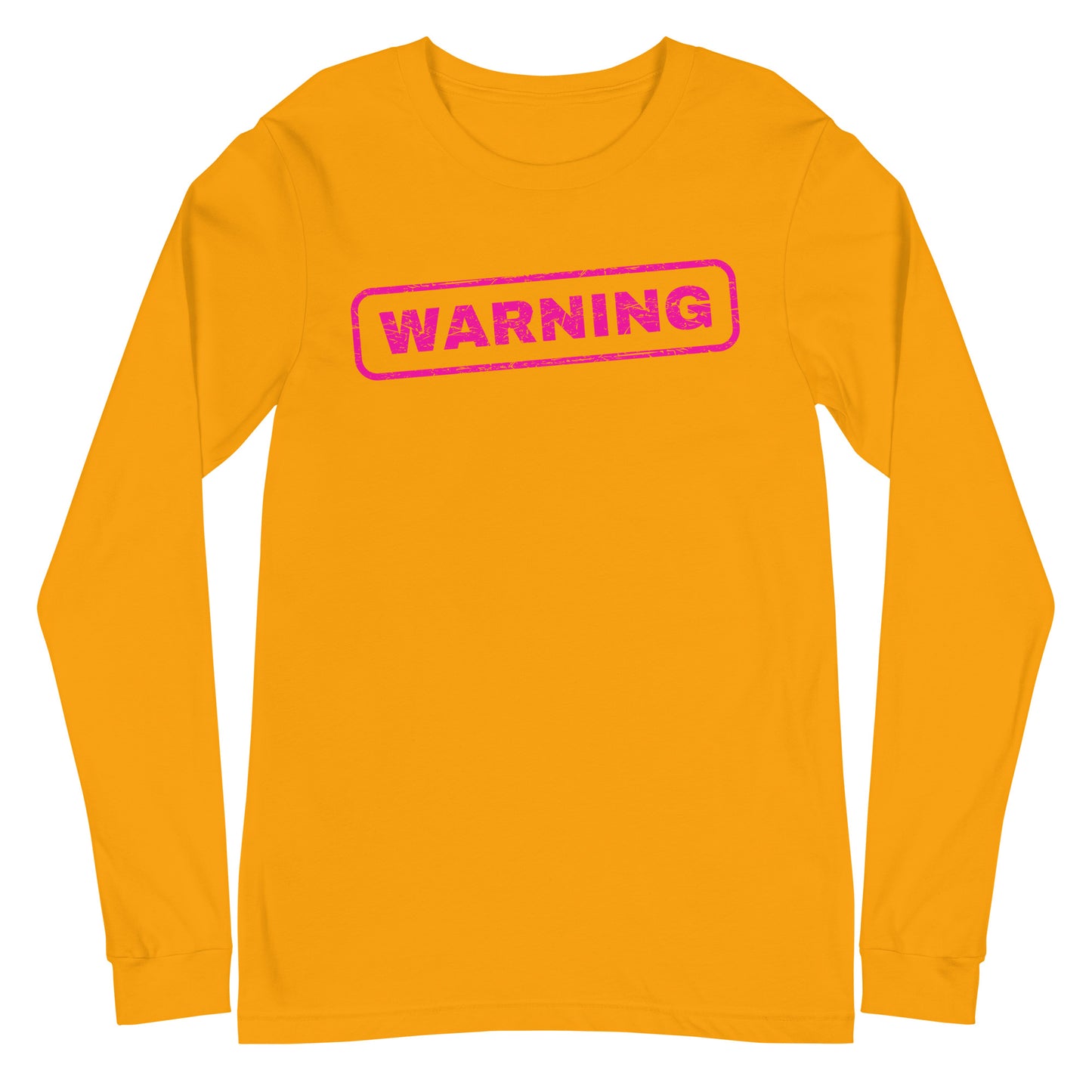 Warning Wrestling Mom Long Sleeve Tee