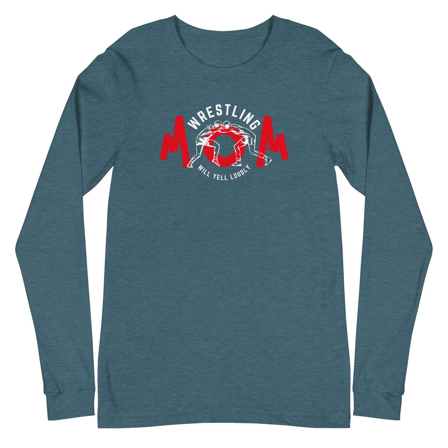Wrestling Mom Long Sleeve Tee