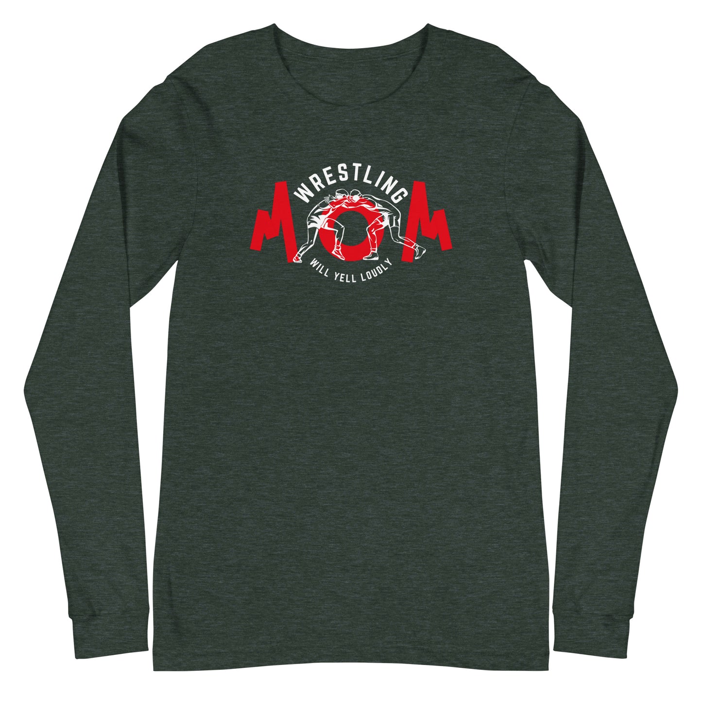 Wrestling Mom Long Sleeve Tee