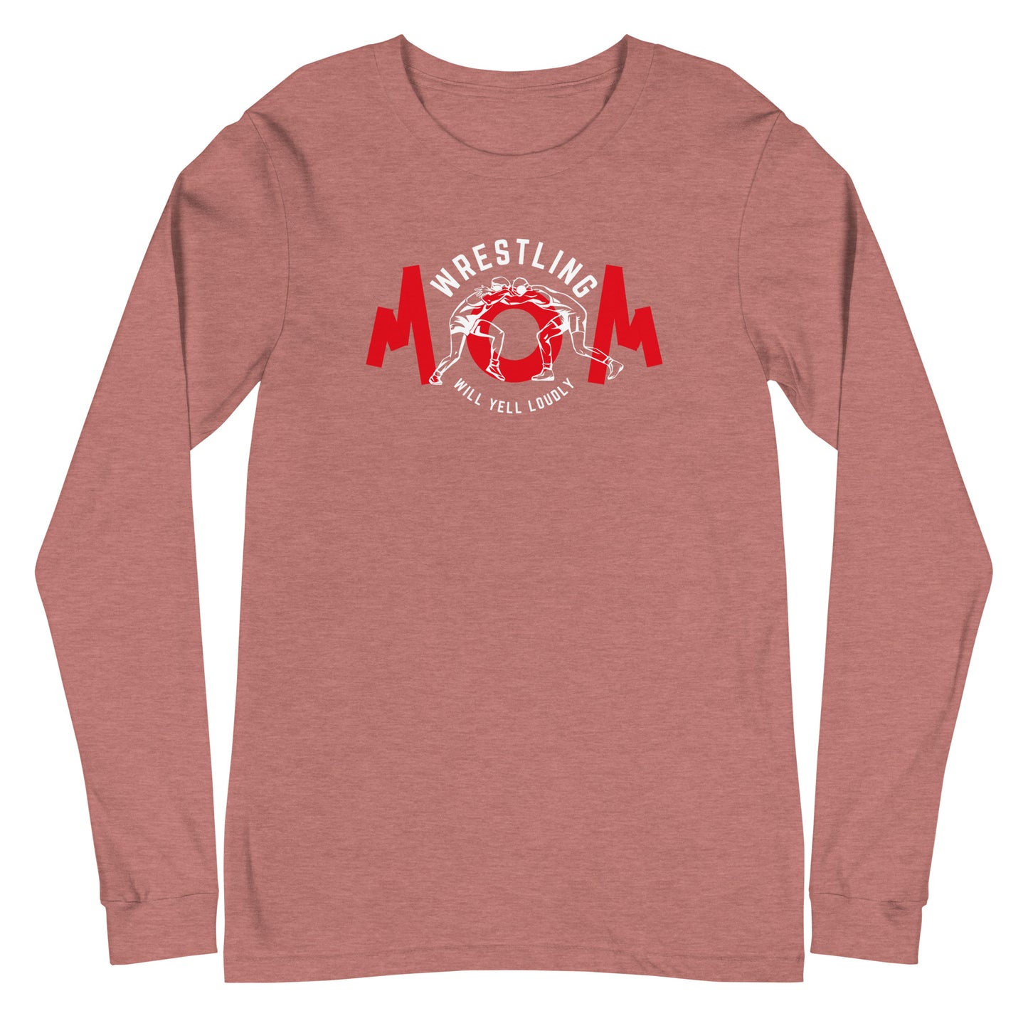 Wrestling Mom Long Sleeve Tee