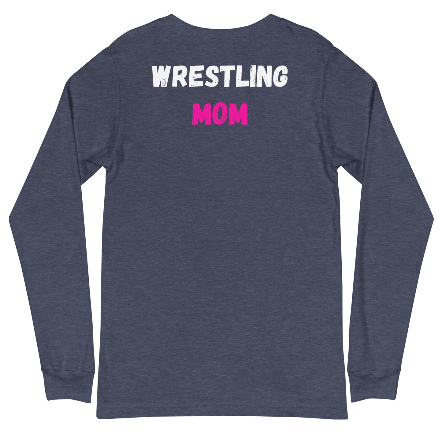 Warning Wrestling Mom Long Sleeve Tee