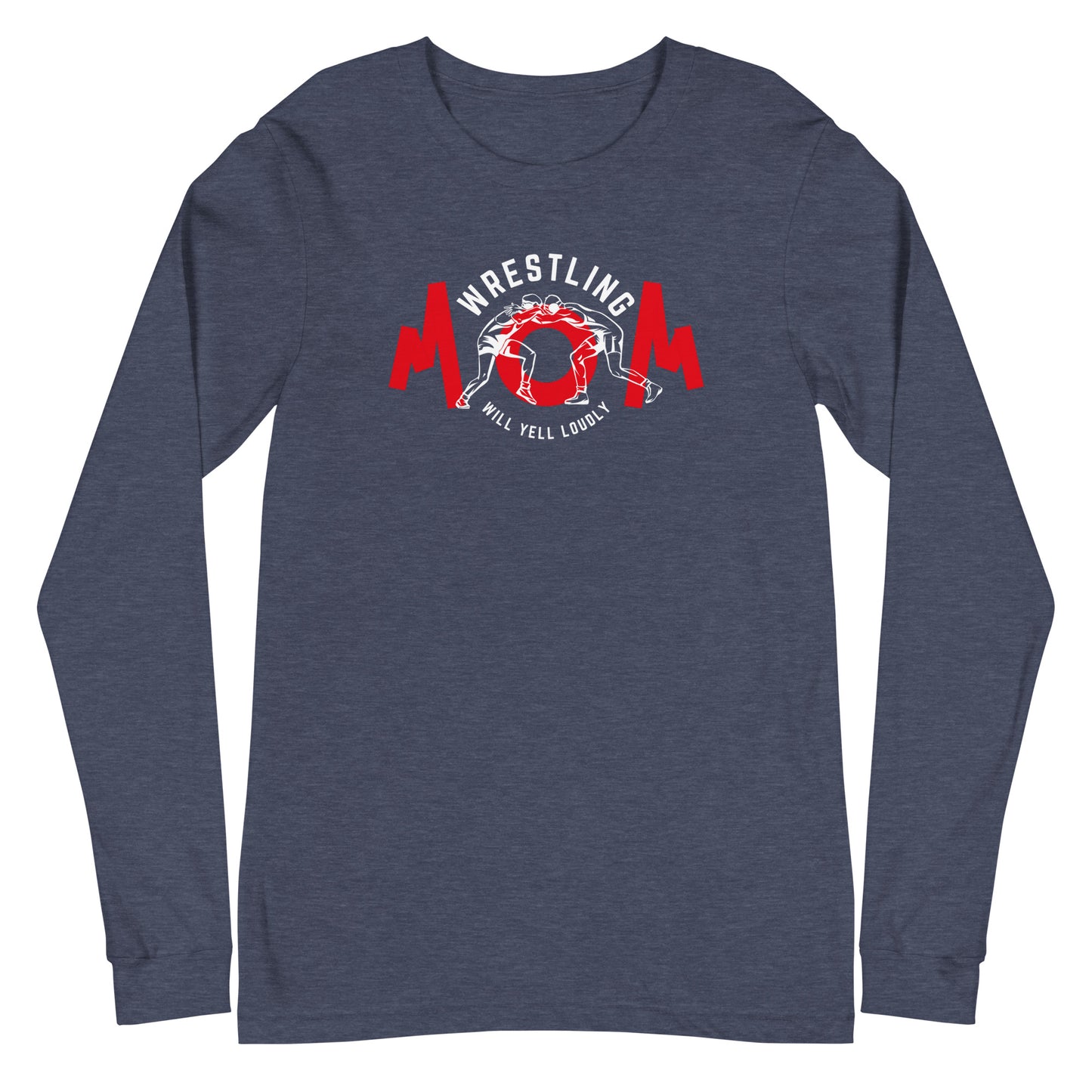 Wrestling Mom Long Sleeve Tee