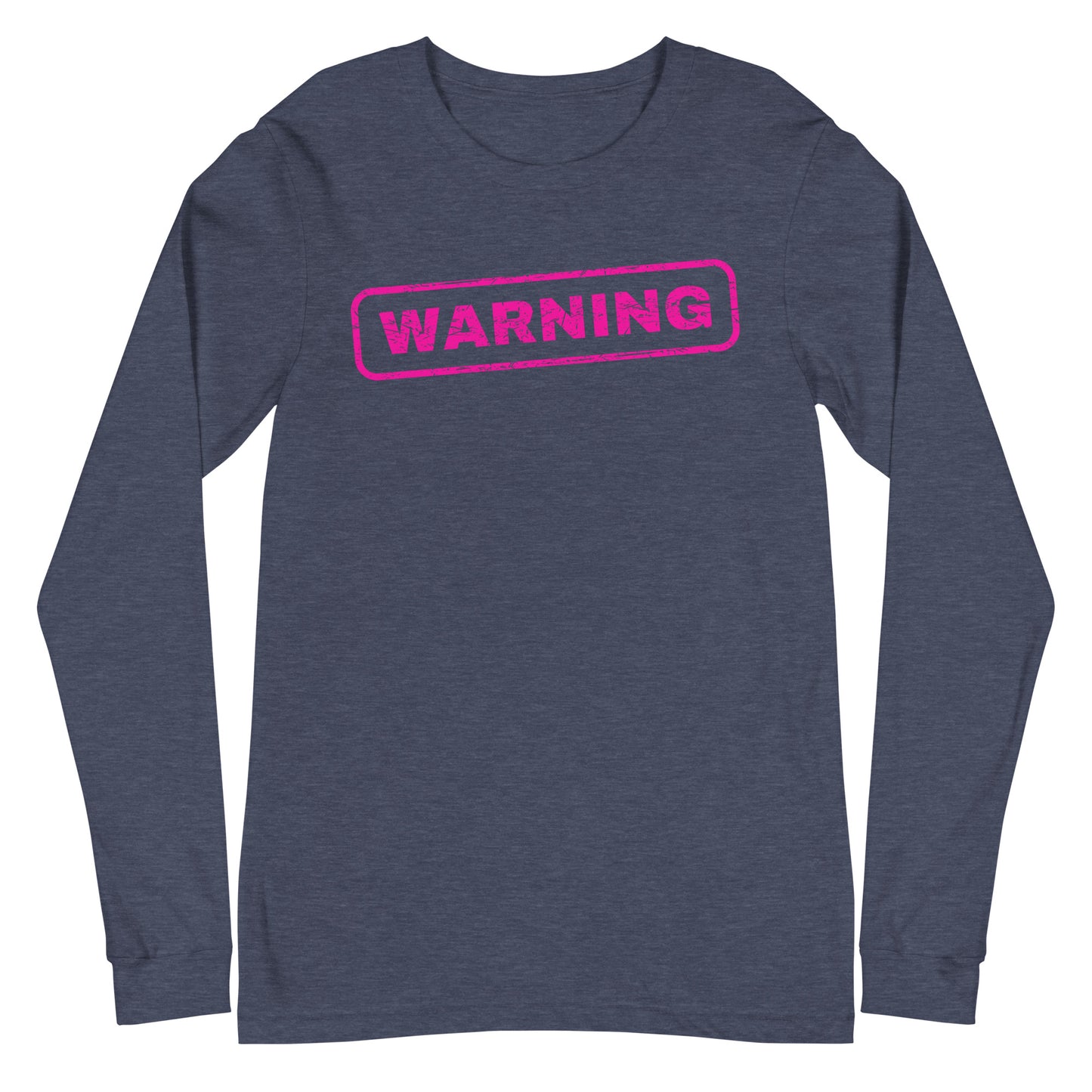 Warning Wrestling Mom Long Sleeve Tee