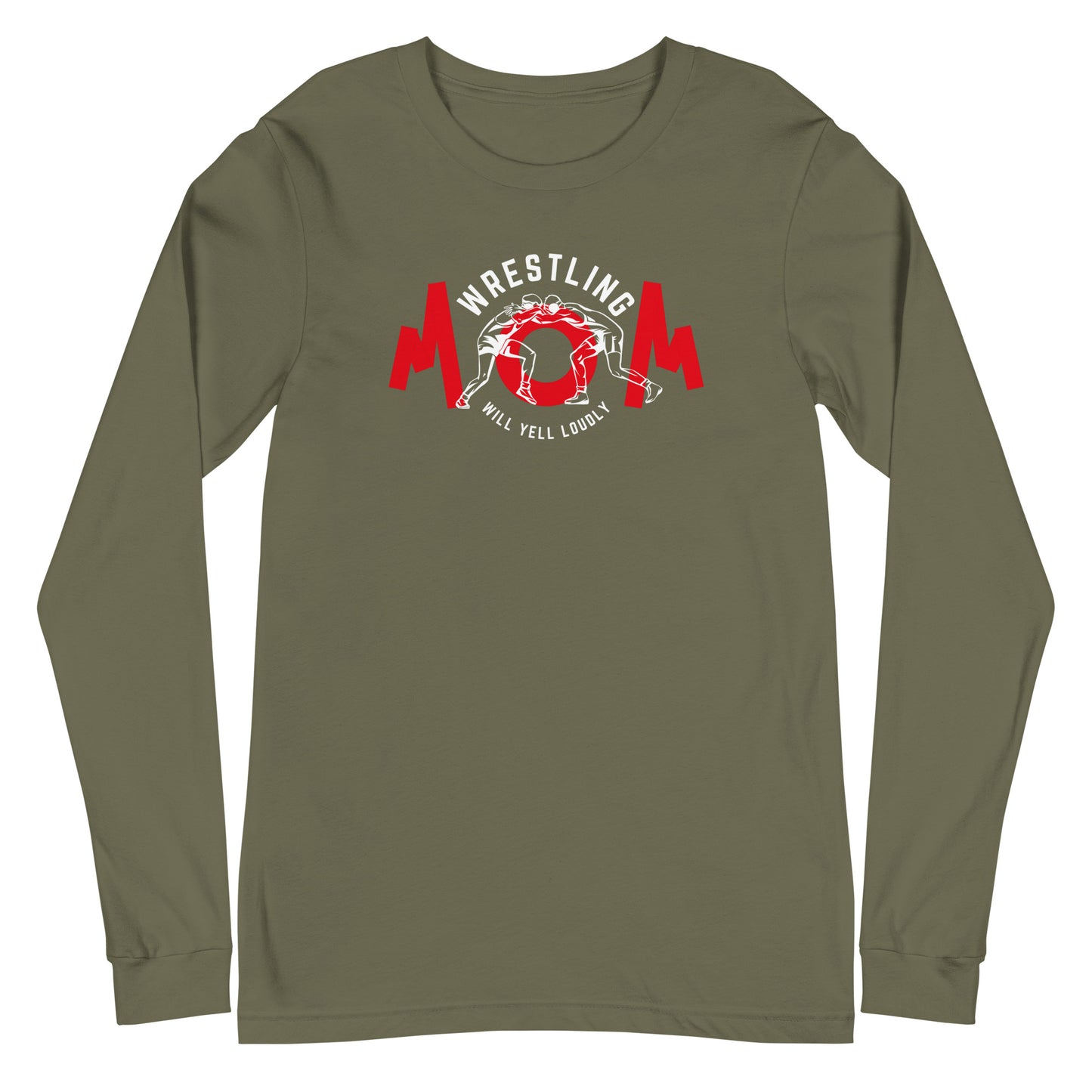 Wrestling Mom Long Sleeve Tee