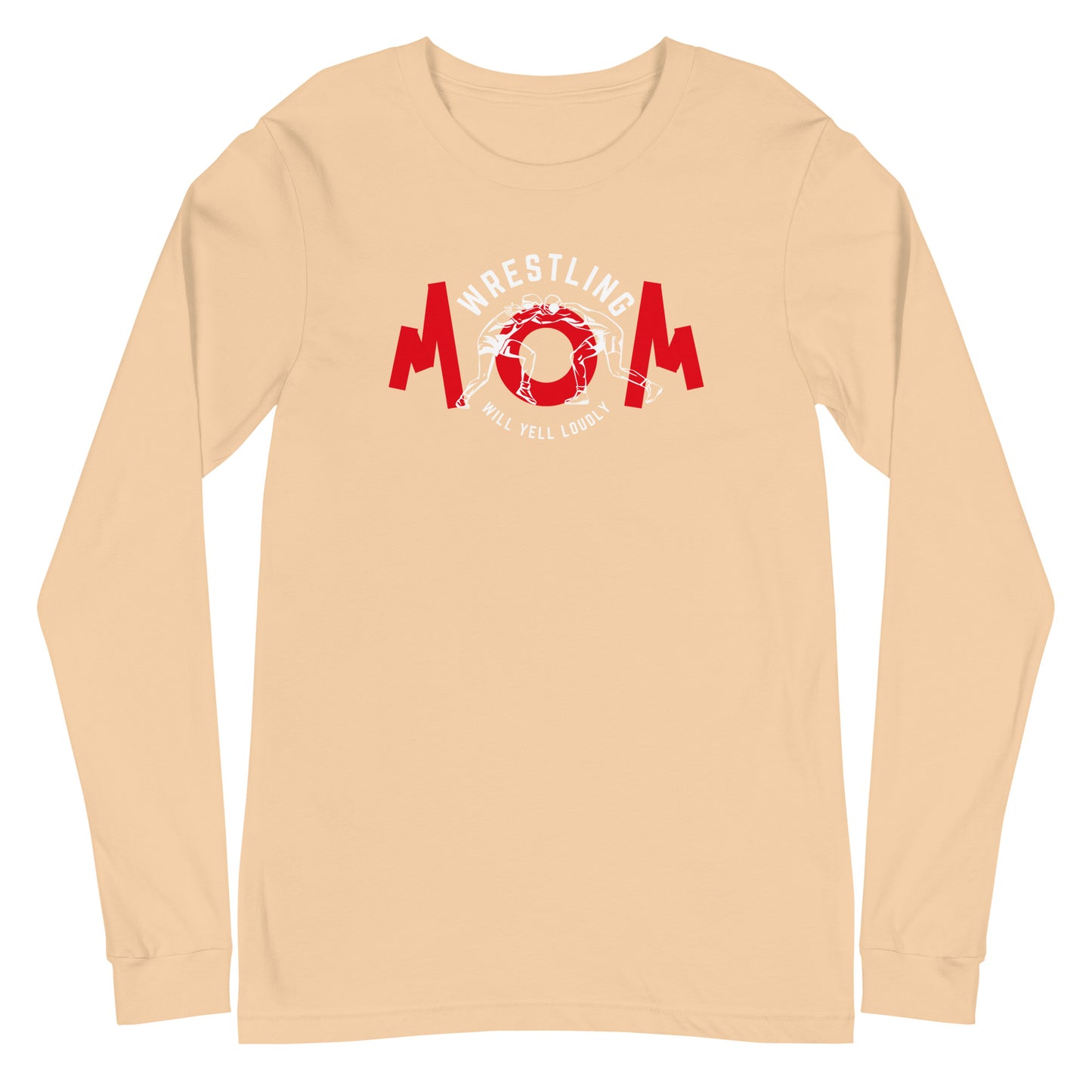 Wrestling Mom Long Sleeve Tee