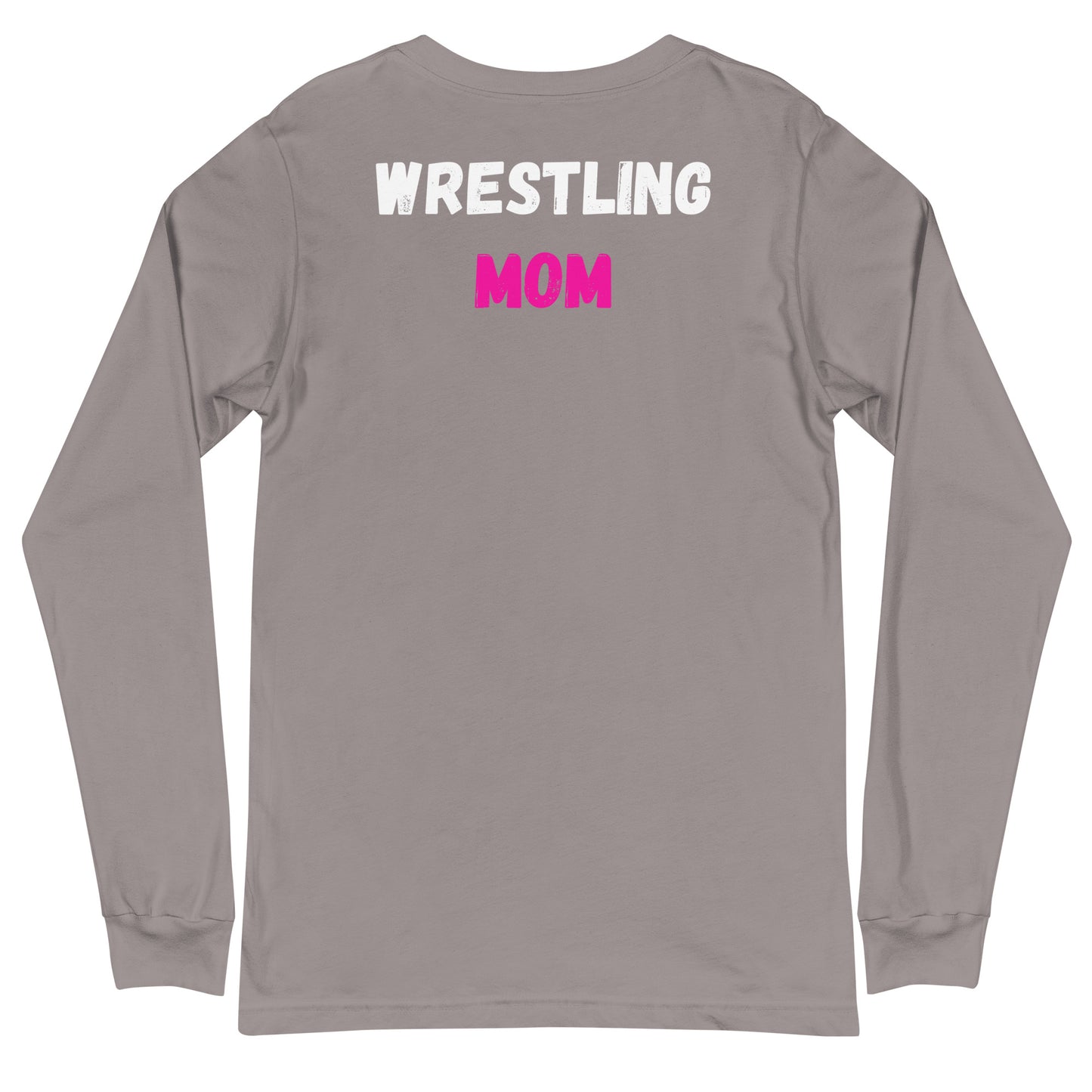 Warning Wrestling Mom Long Sleeve Tee