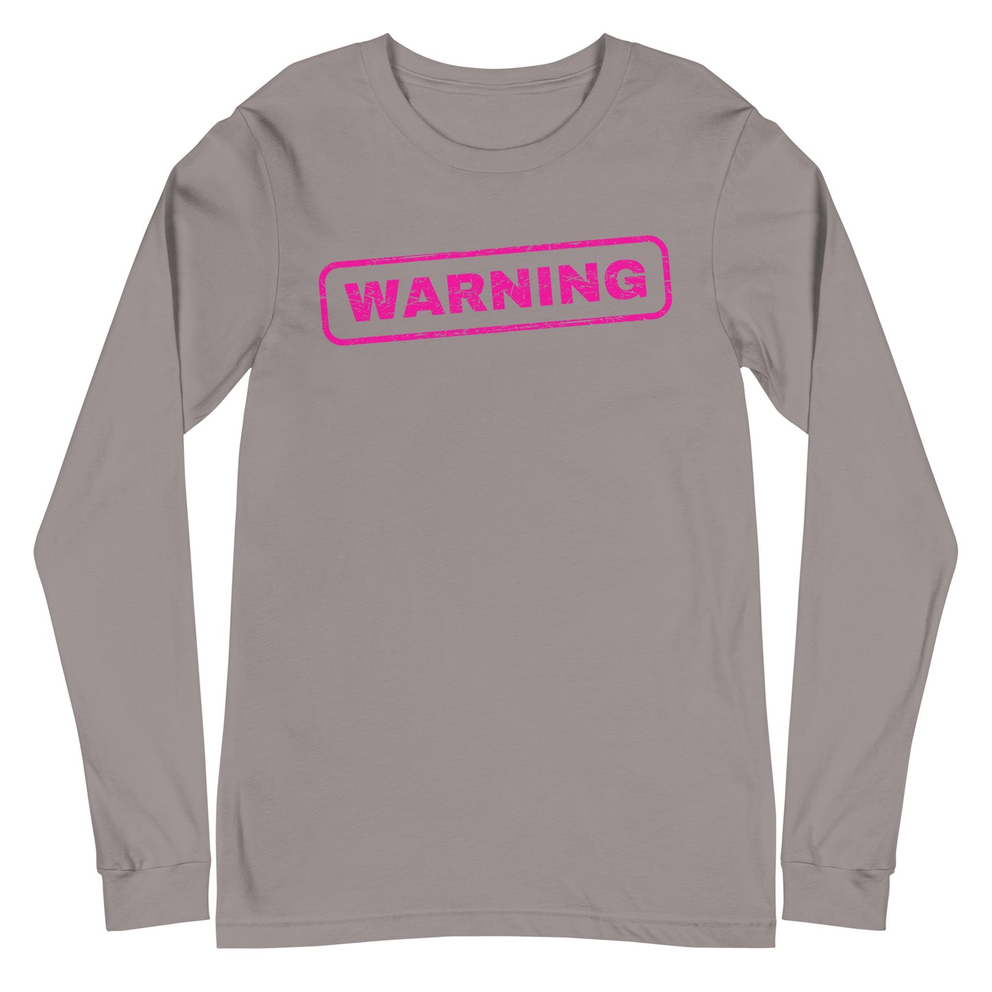 Warning Wrestling Mom Long Sleeve Tee