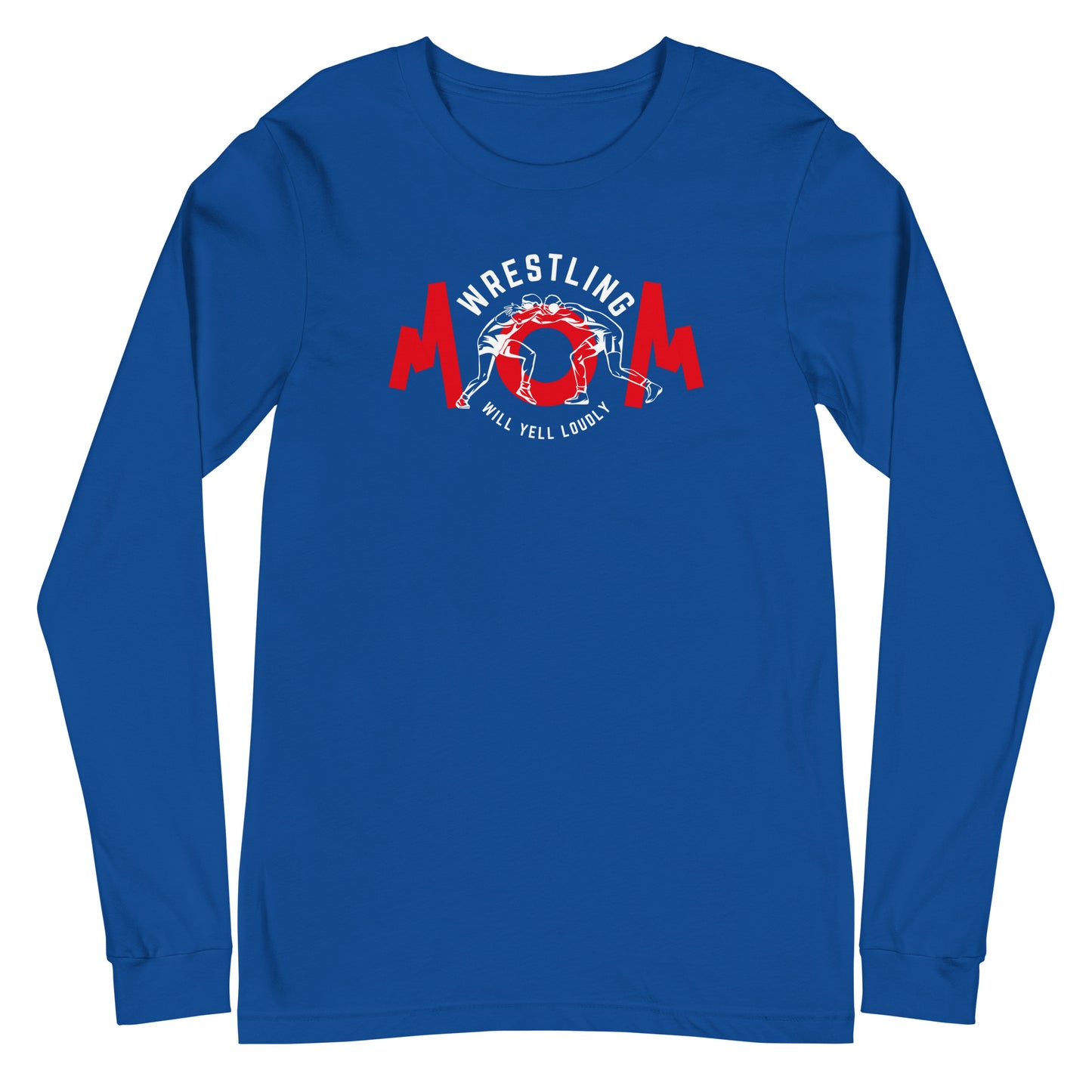 Wrestling Mom Long Sleeve Tee