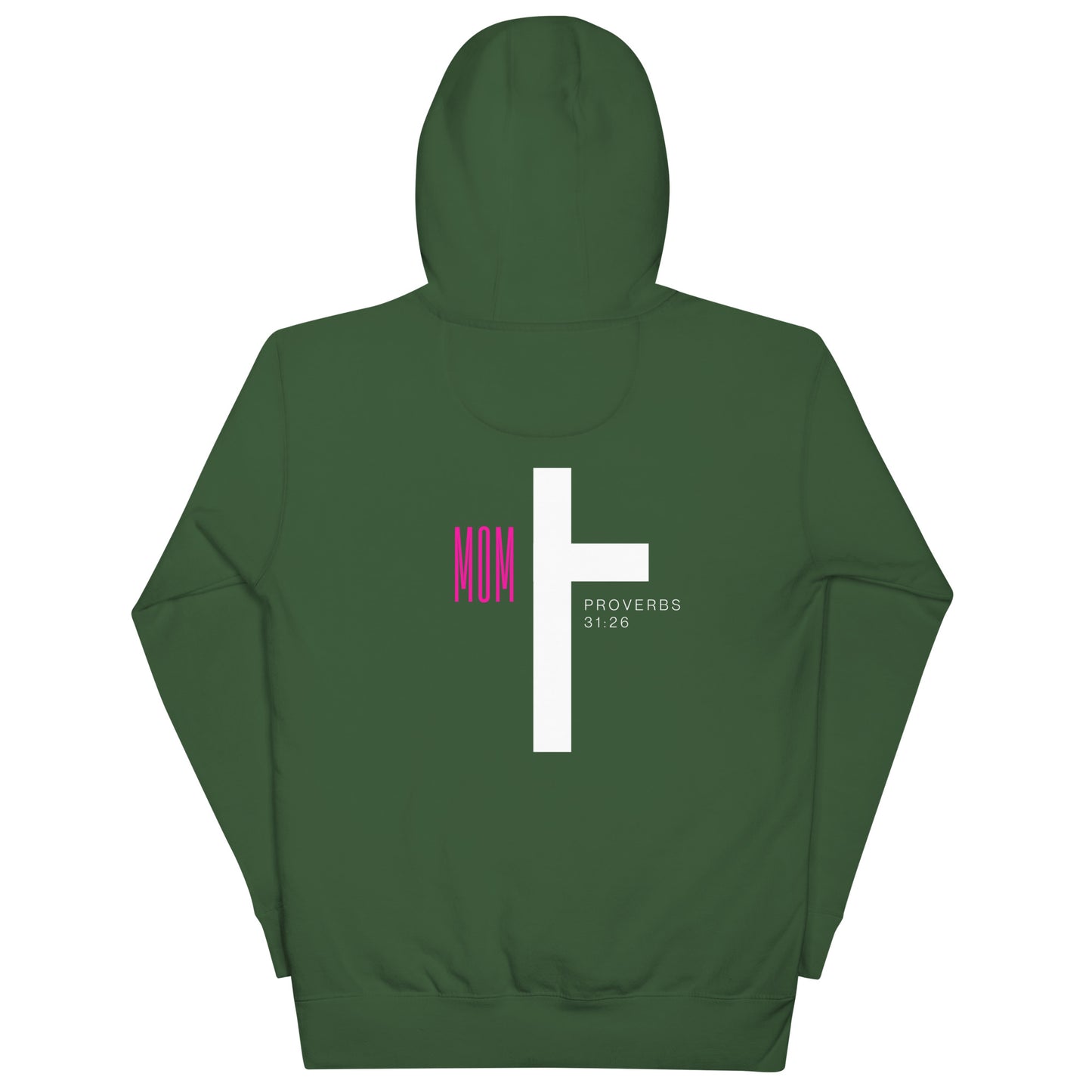 Wrestling Mom Cross Hoodie