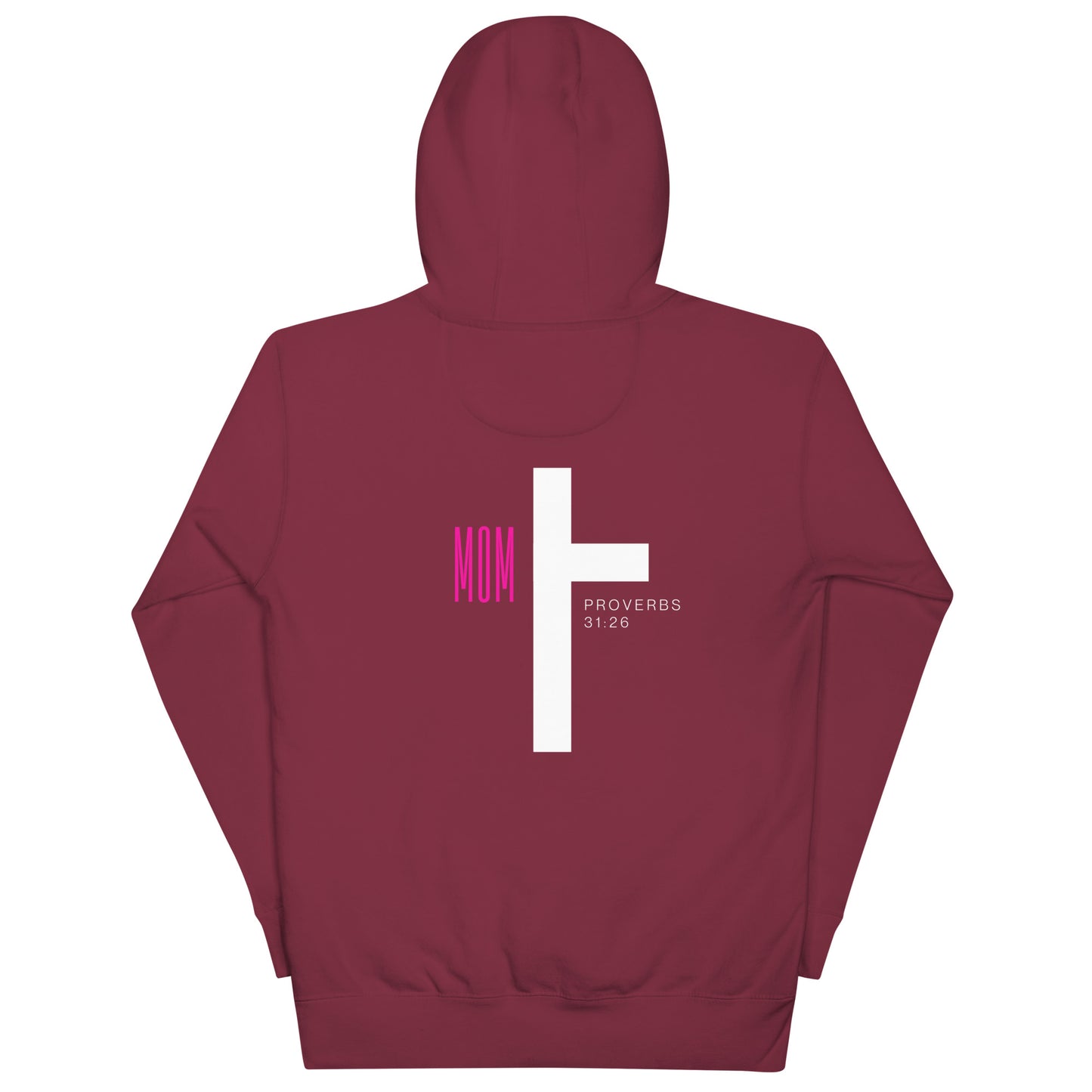 Wrestling Mom Cross Hoodie