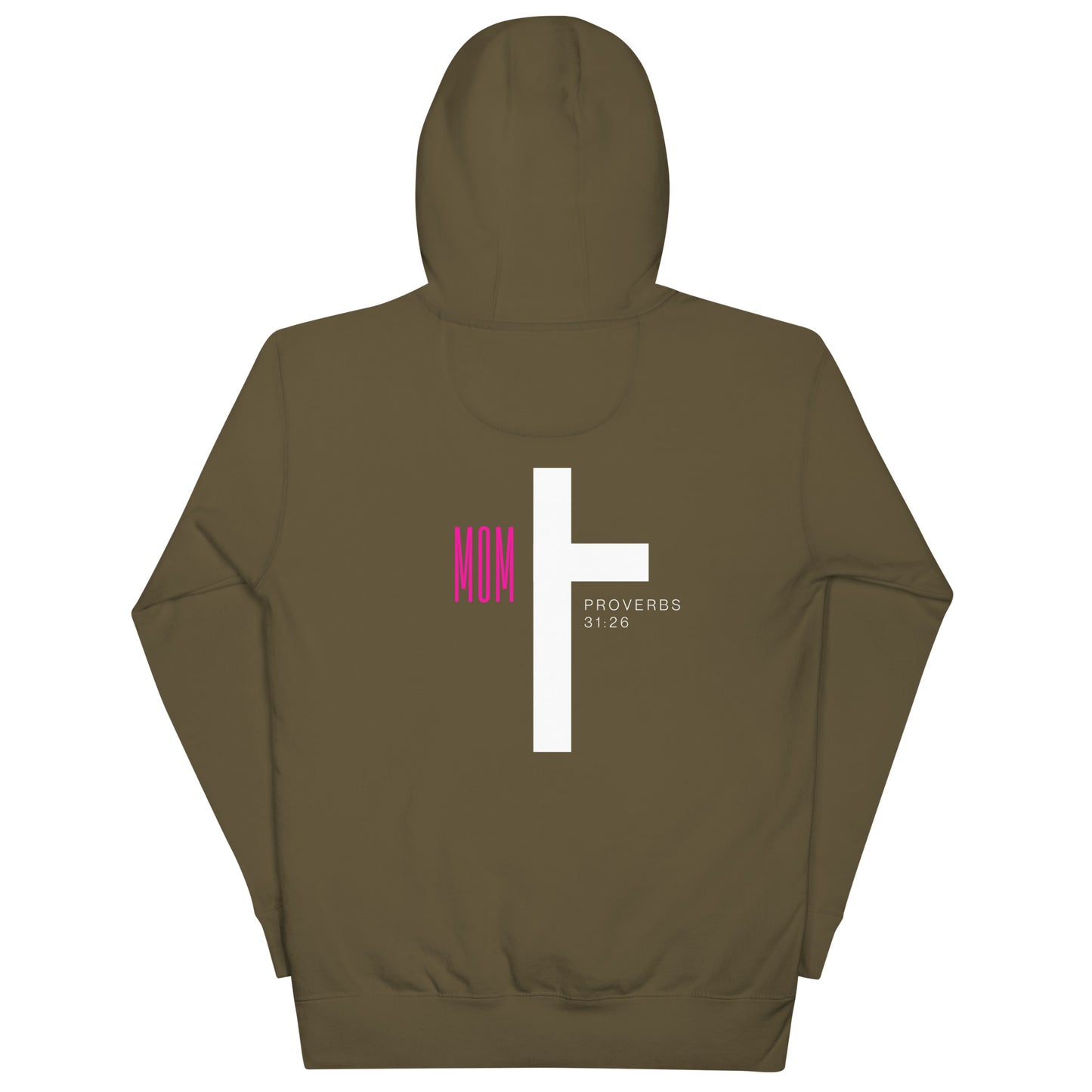 Wrestling Mom Cross Hoodie